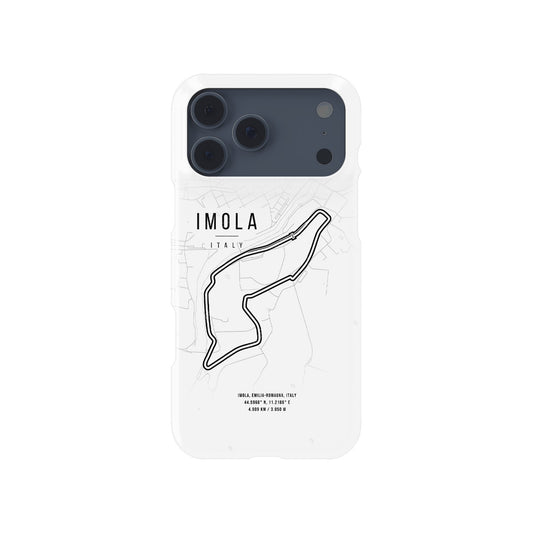 Imola F1 Track Map Grand Prix - iPhone Case | DIZZY CASE