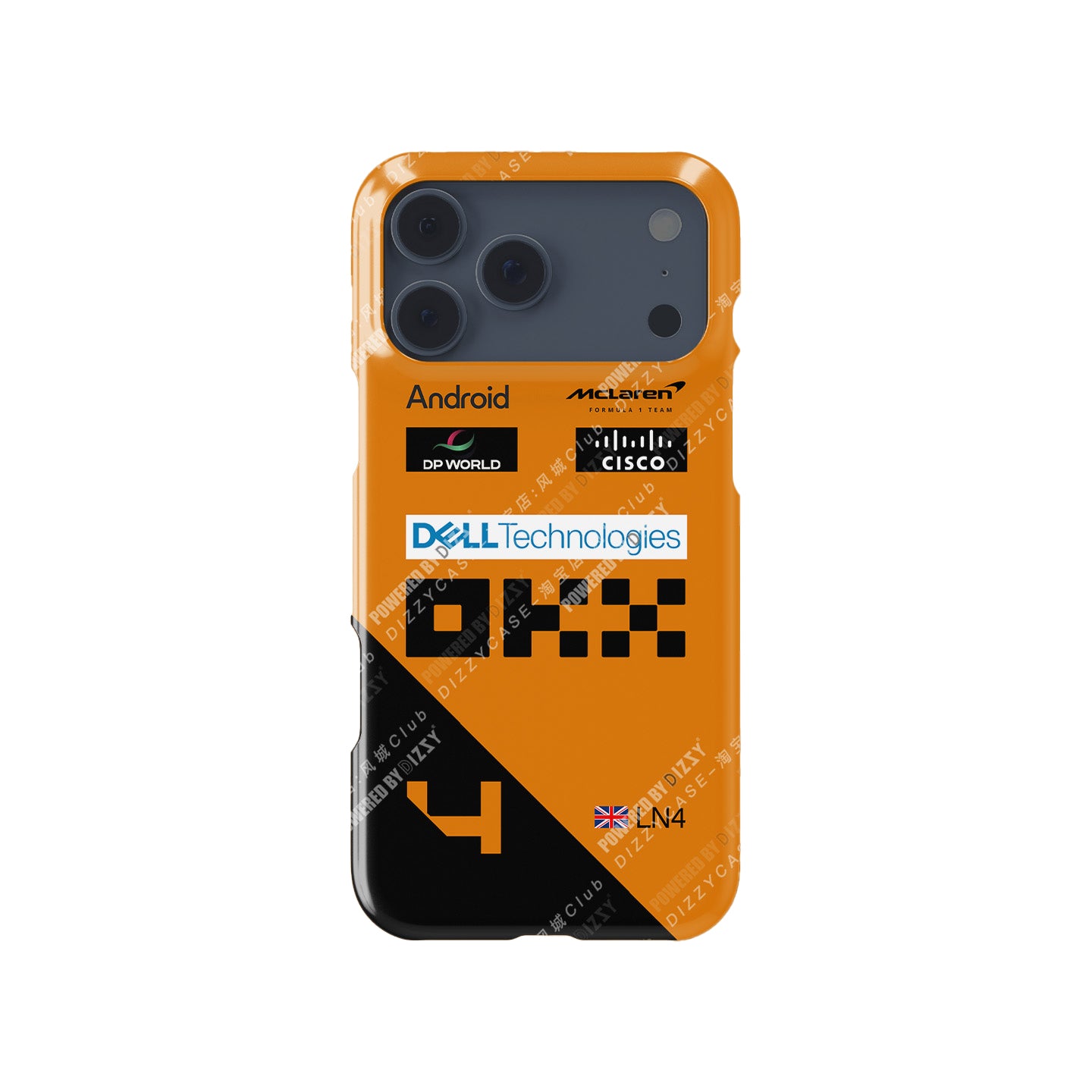 McLaren MCL38 Lando Norris Phone Case - For Apple iPhone