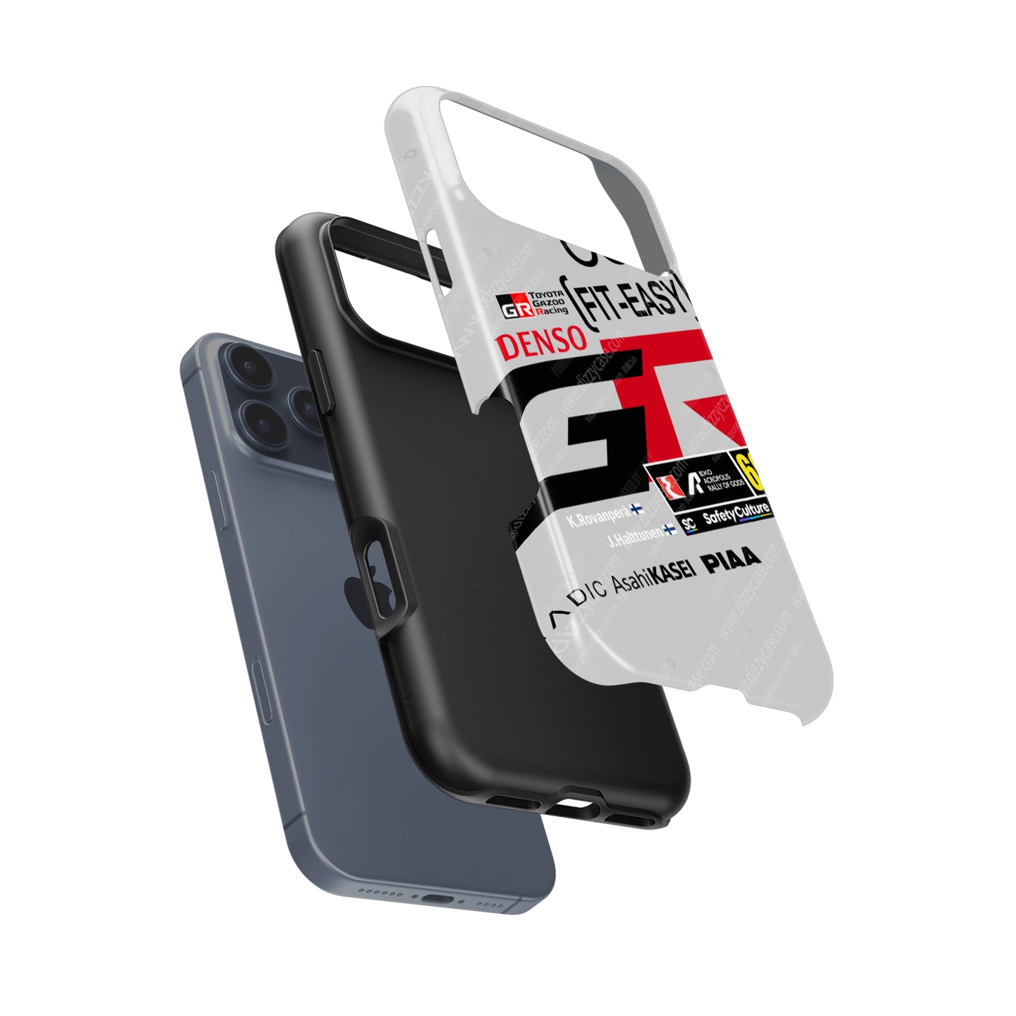 Kalle Rovanperä 2025 GR Yaris "Summer Livery" - iPhone Case