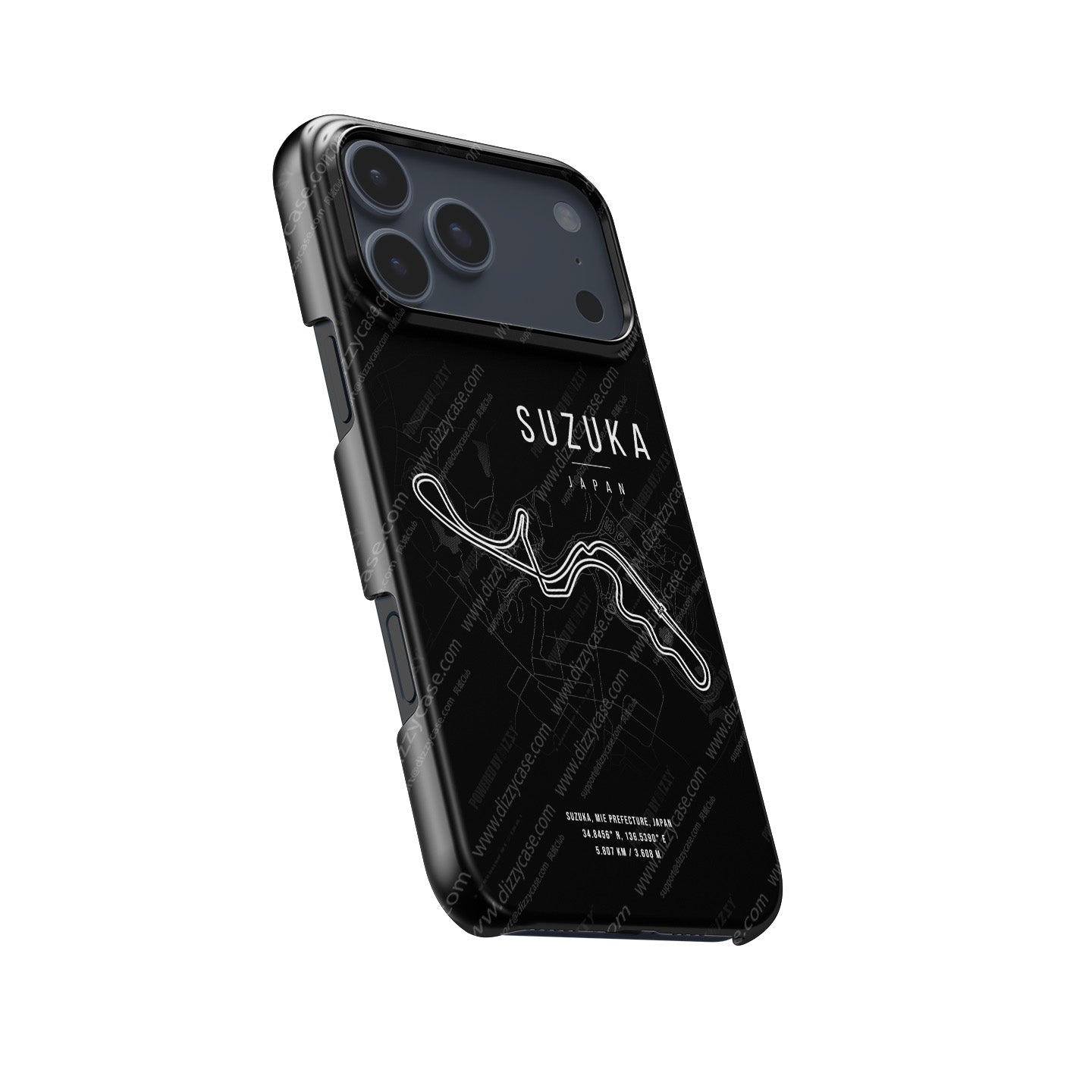 Suzuka F1 Track Map iPhone Case