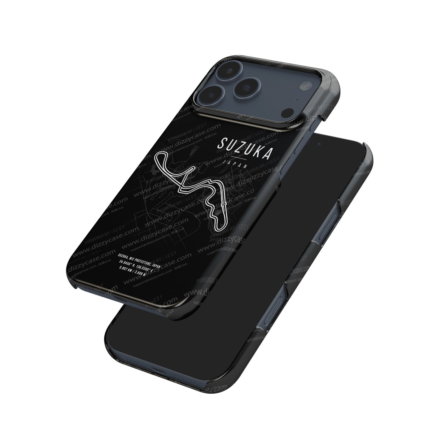 Suzuka F1 Track Map iPhone Case