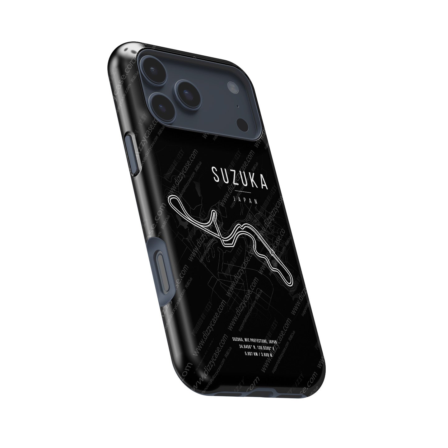 Suzuka F1 Track Map iPhone Case