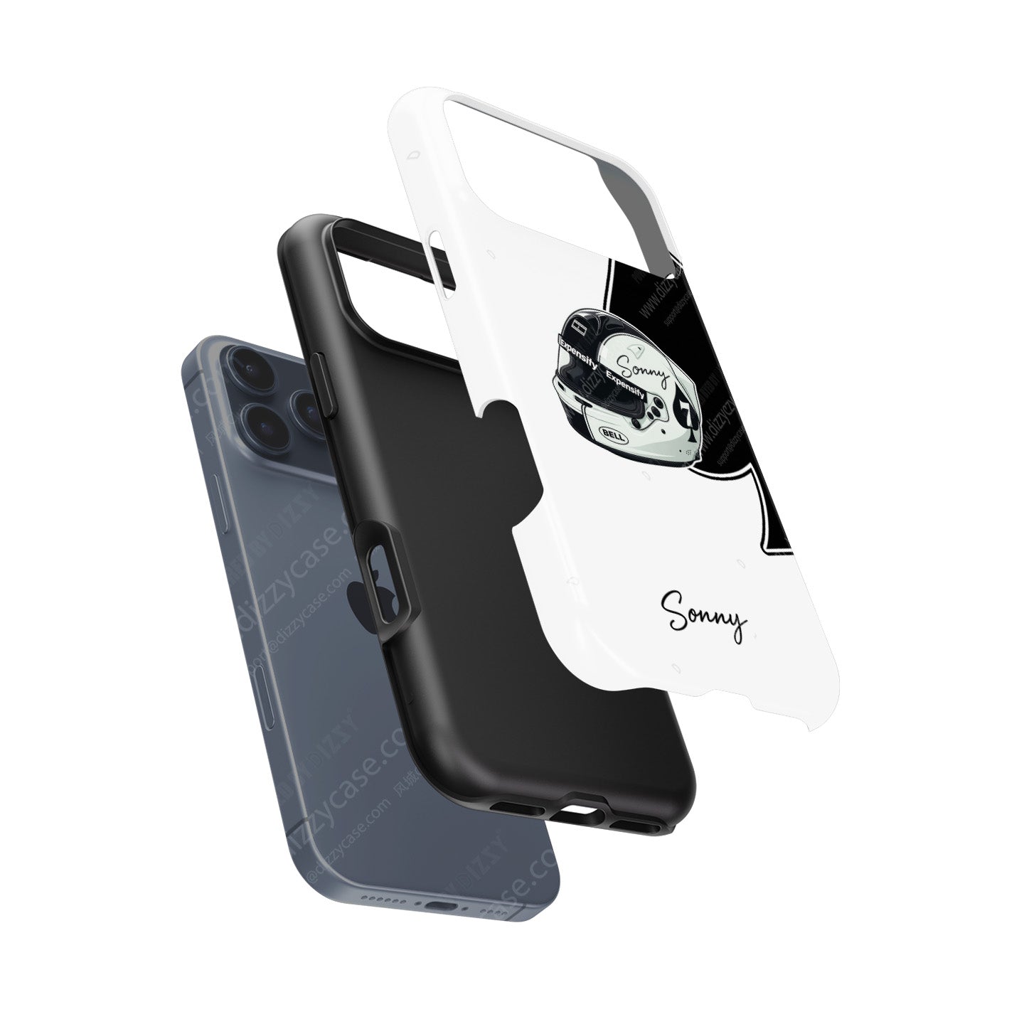 Sonny Hayes “F1: The Movie” Helmet Edition Phone Case – Tribute Design for iPhone