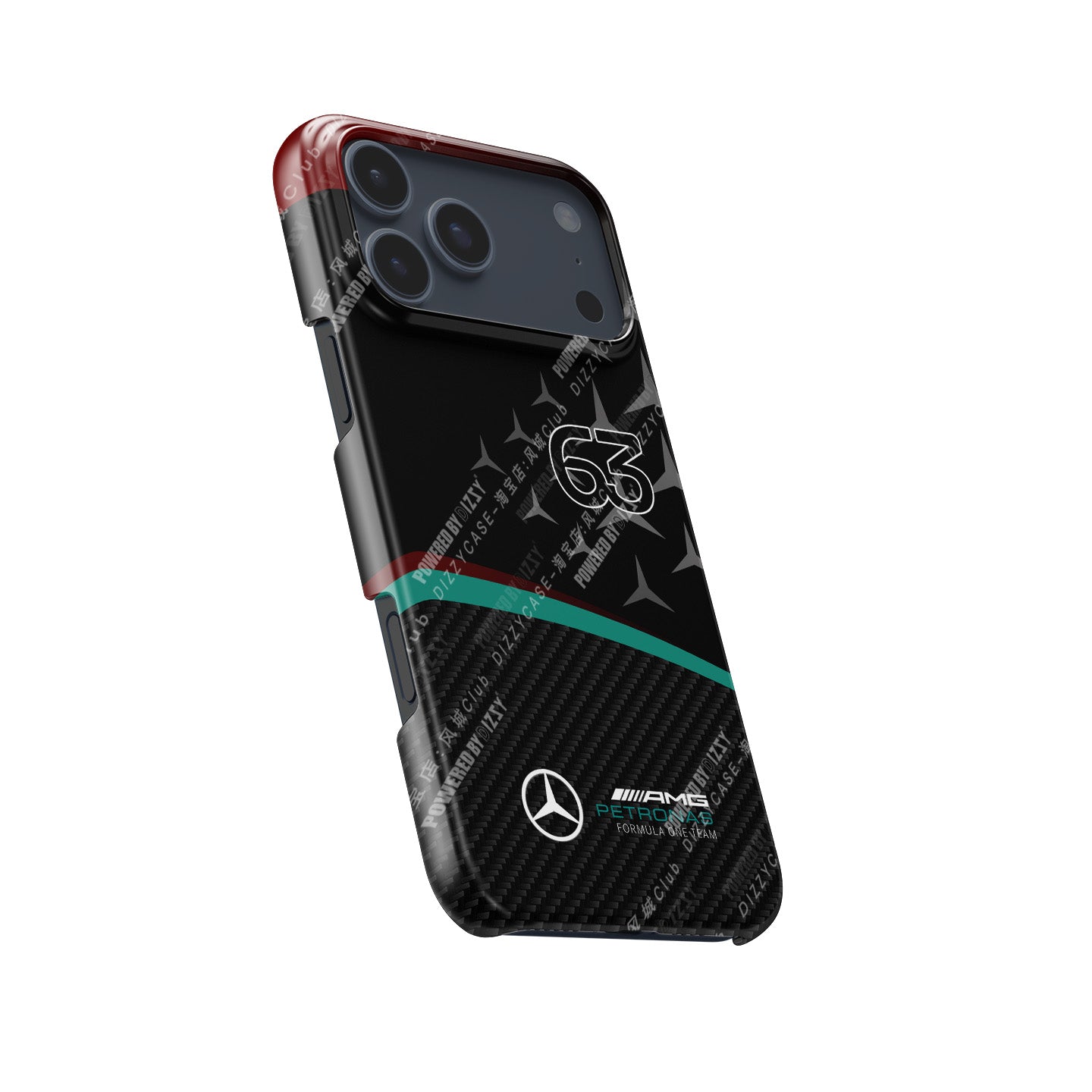 Mercedes W15 George Russell Phone Case: F1 Style & Protection | DIZZY CASE