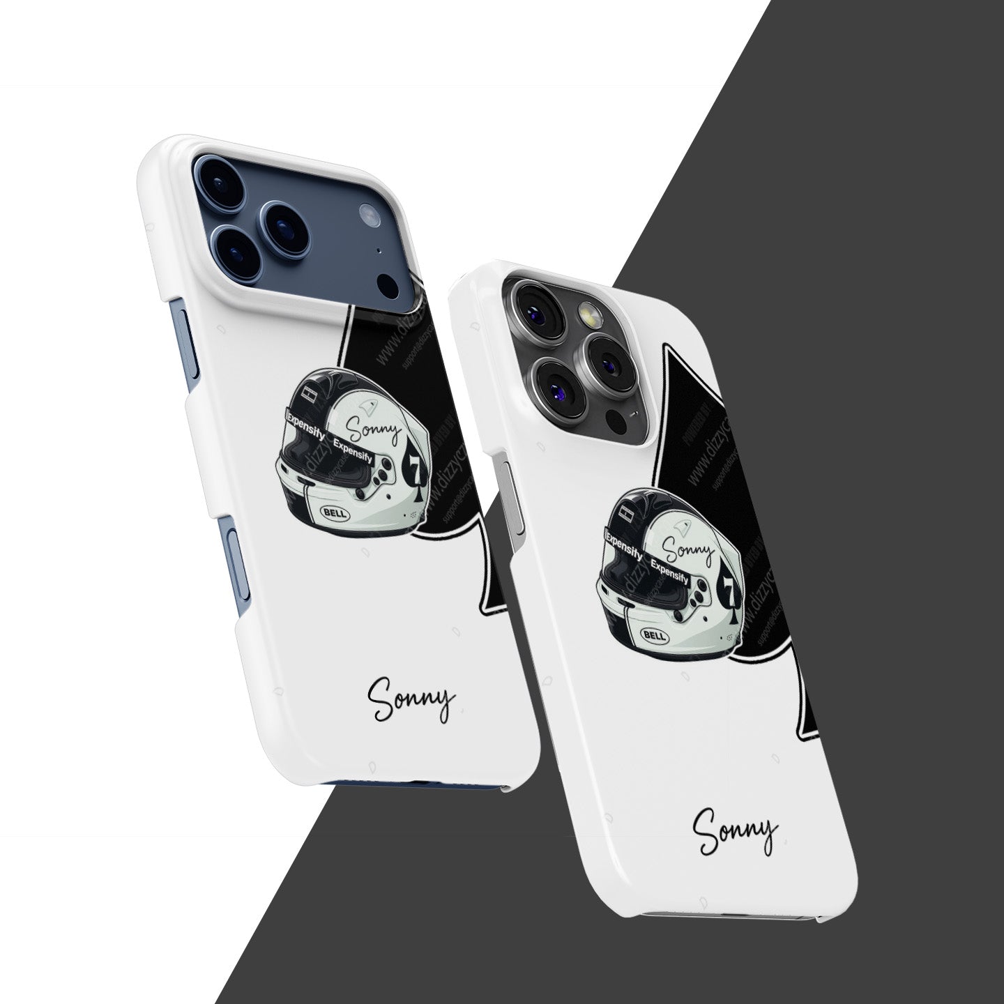 Sonny Hayes “F1: The Movie” Helmet Edition Phone Case – Tribute Design for iPhone