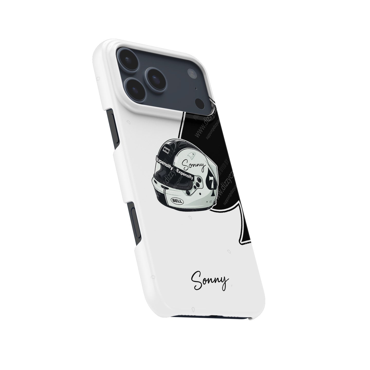 Sonny Hayes “F1: The Movie” Helmet Edition Phone Case – Tribute Design for iPhone