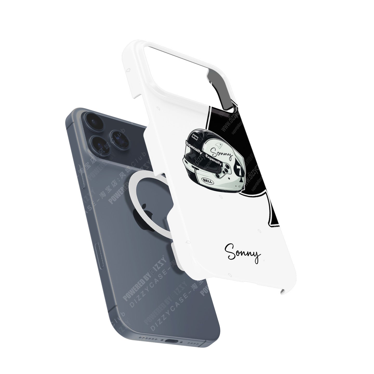 Sonny Hayes “F1: The Movie” Helmet Edition Phone Case – Tribute Design for iPhone