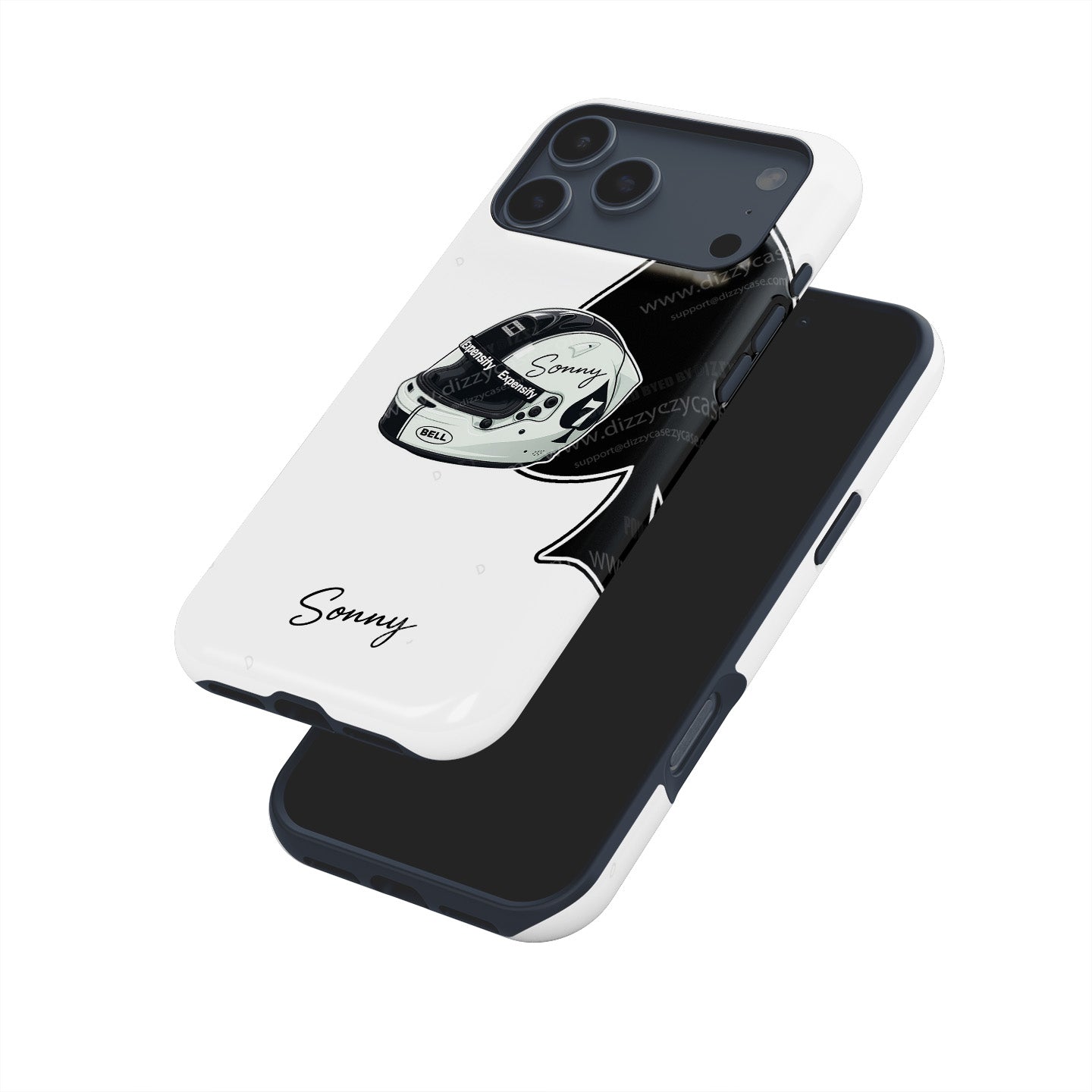 Sonny Hayes “F1: The Movie” Helmet Edition Phone Case – Tribute Design for iPhone