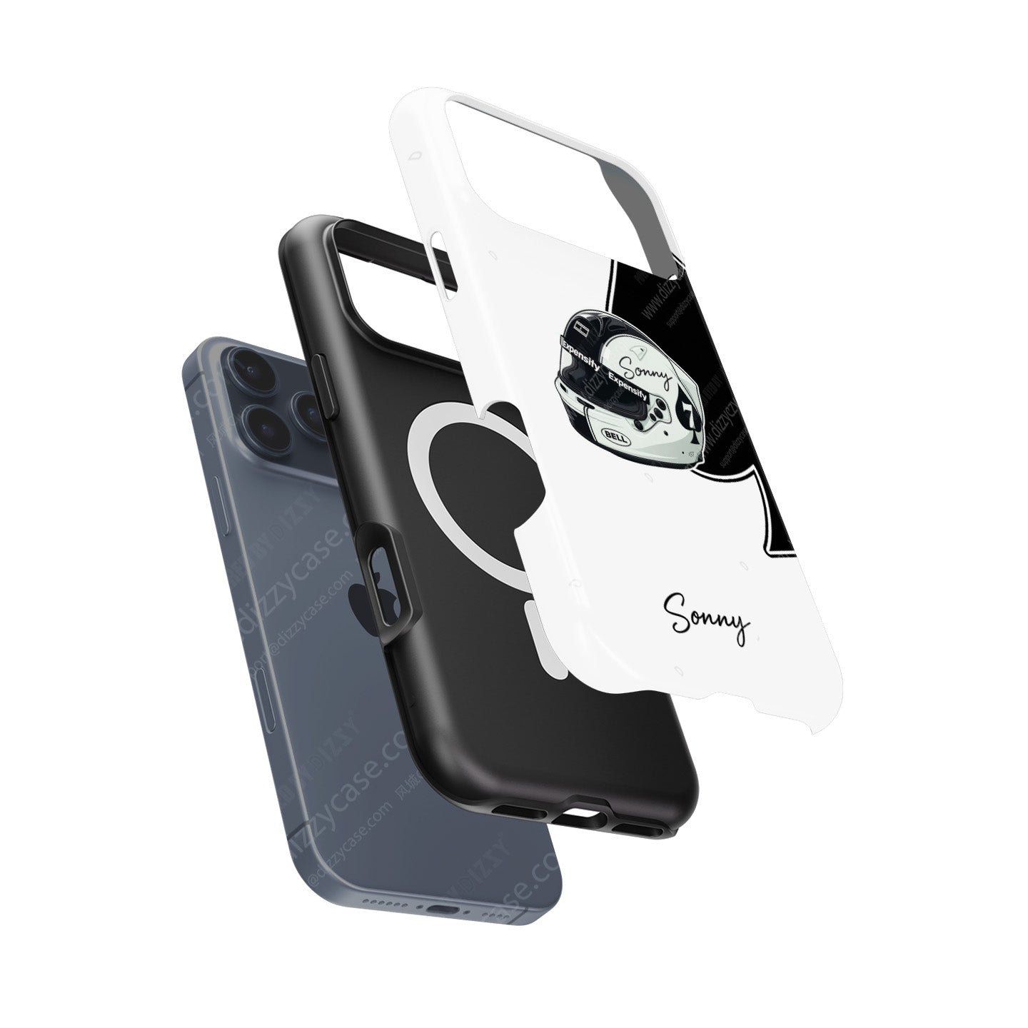 Sonny Hayes “F1: The Movie” Helmet Edition Phone Case – Tribute Design for iPhone