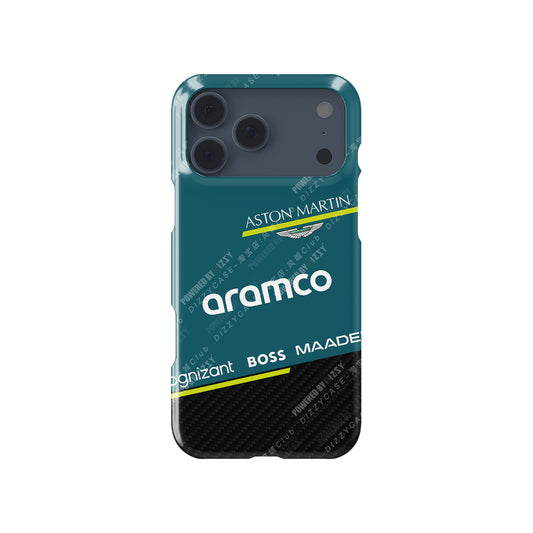 Aston Martin AMR25 Phone Case – F1 Livery Inspired (iPhone Series)