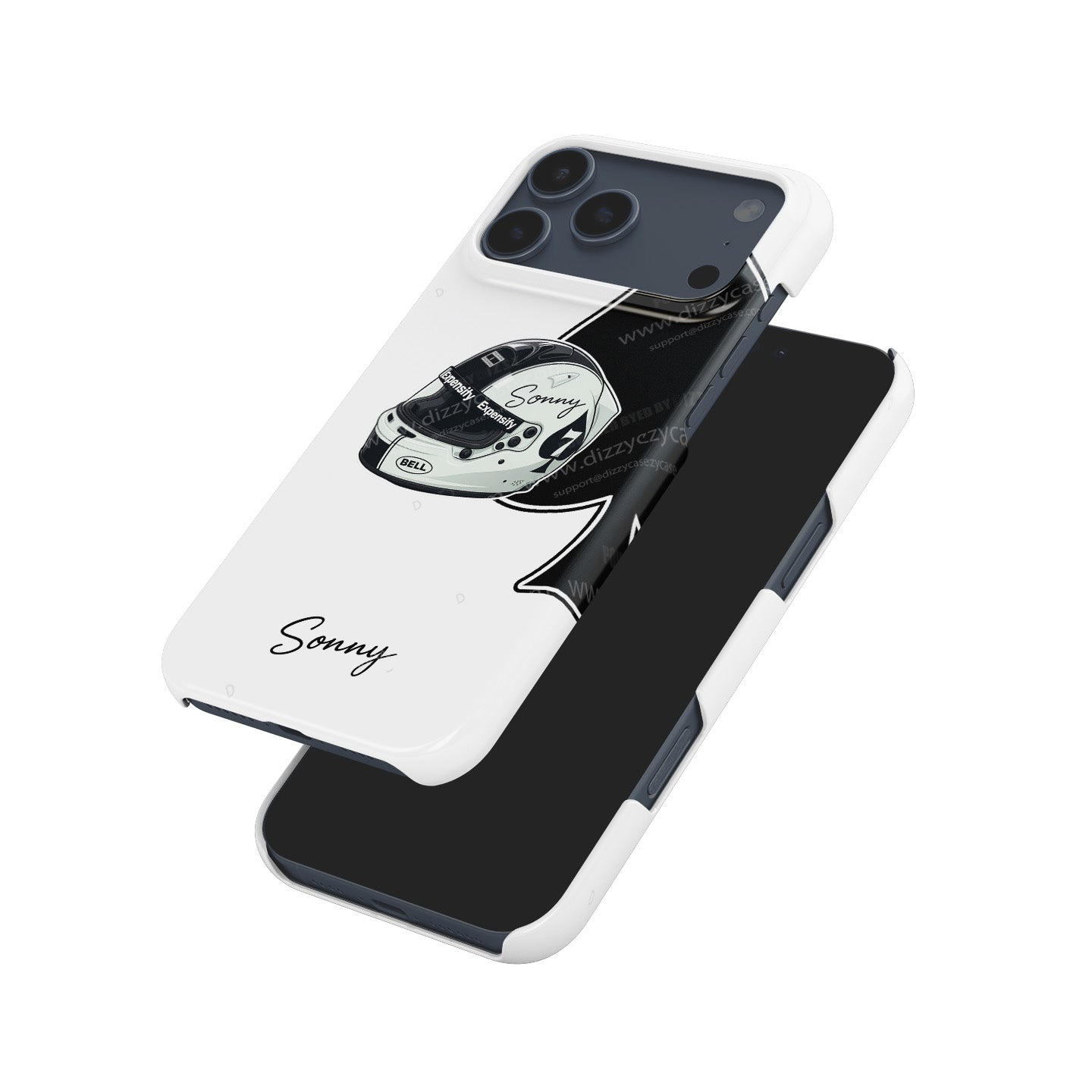 Sonny Hayes “F1: The Movie” Helmet Edition Phone Case – Tribute Design for iPhone
