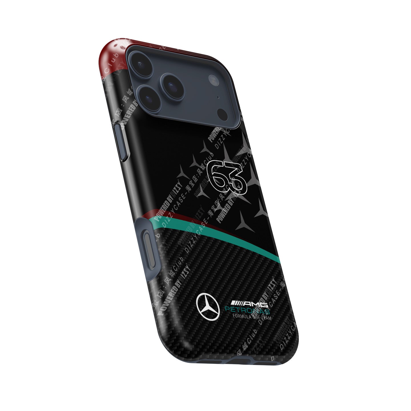 Mercedes W15 George Russell Phone Case: F1 Style & Protection | DIZZY CASE