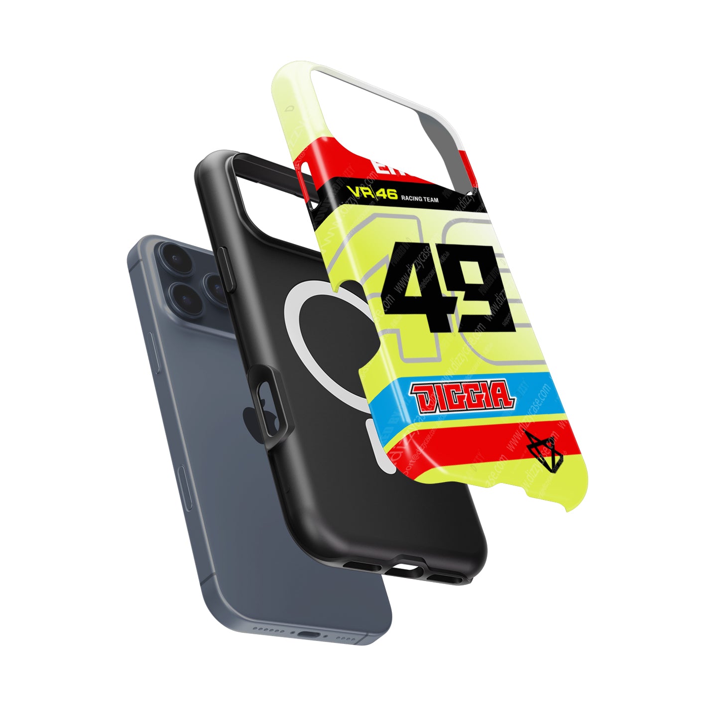 Fabio Di Giannantonio Diggia #49 Tavullia Legacy Livery - Racing Case for iPhone