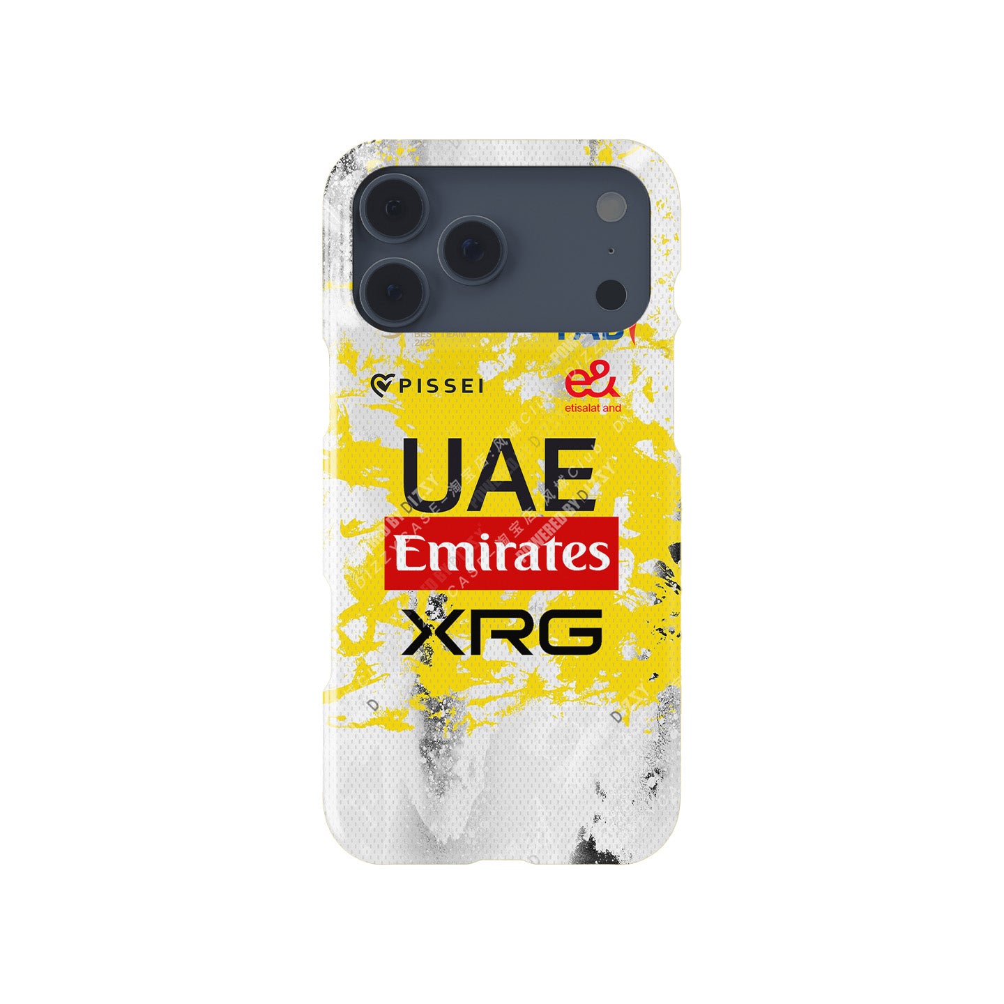 Tadej Pogačar 2025 Tour de France Victory Phone Case – UAE Yellow Jersey Tribute (for iPhone)