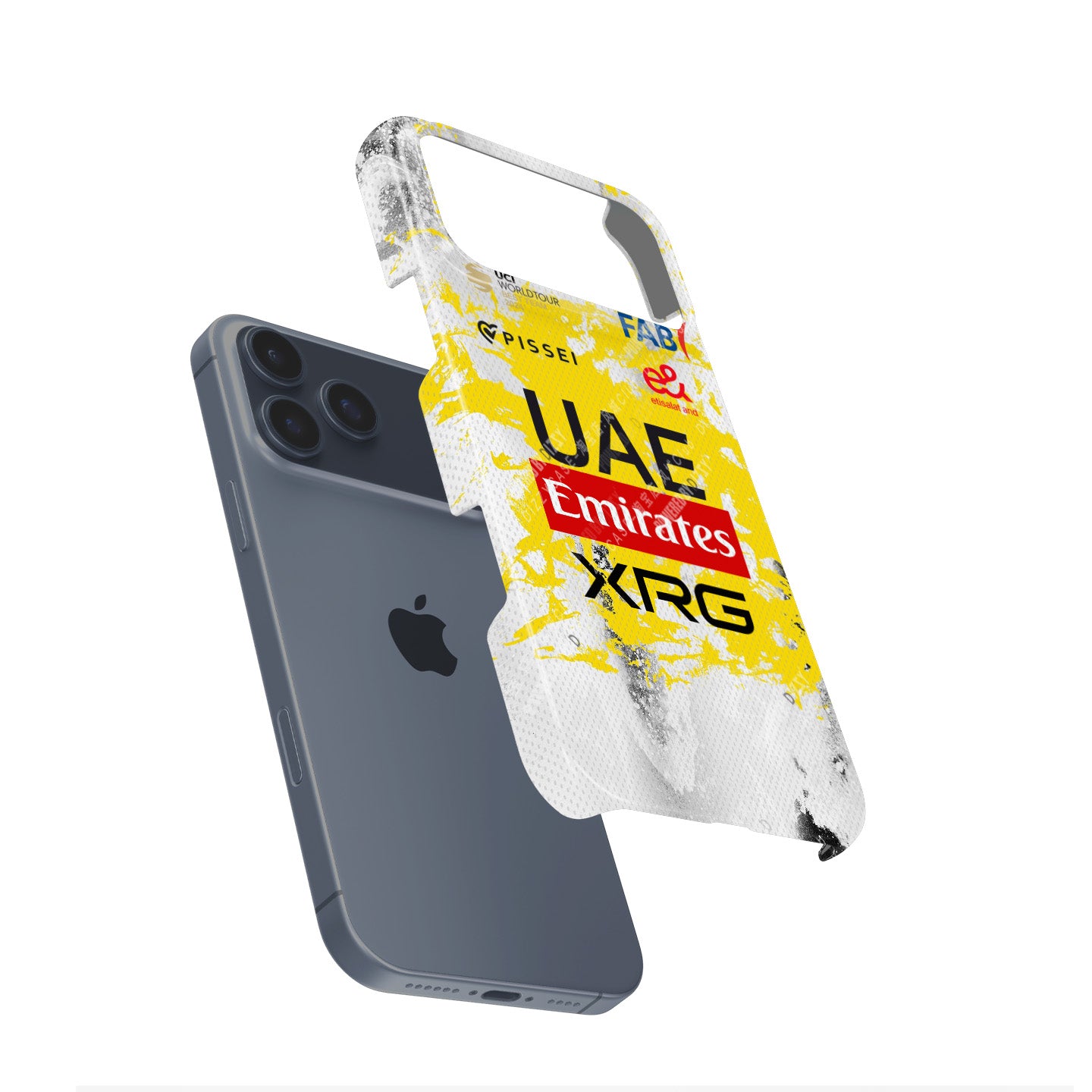 Tadej Pogačar 2025 Tour de France Victory Phone Case – UAE Yellow Jersey Tribute (for iPhone)