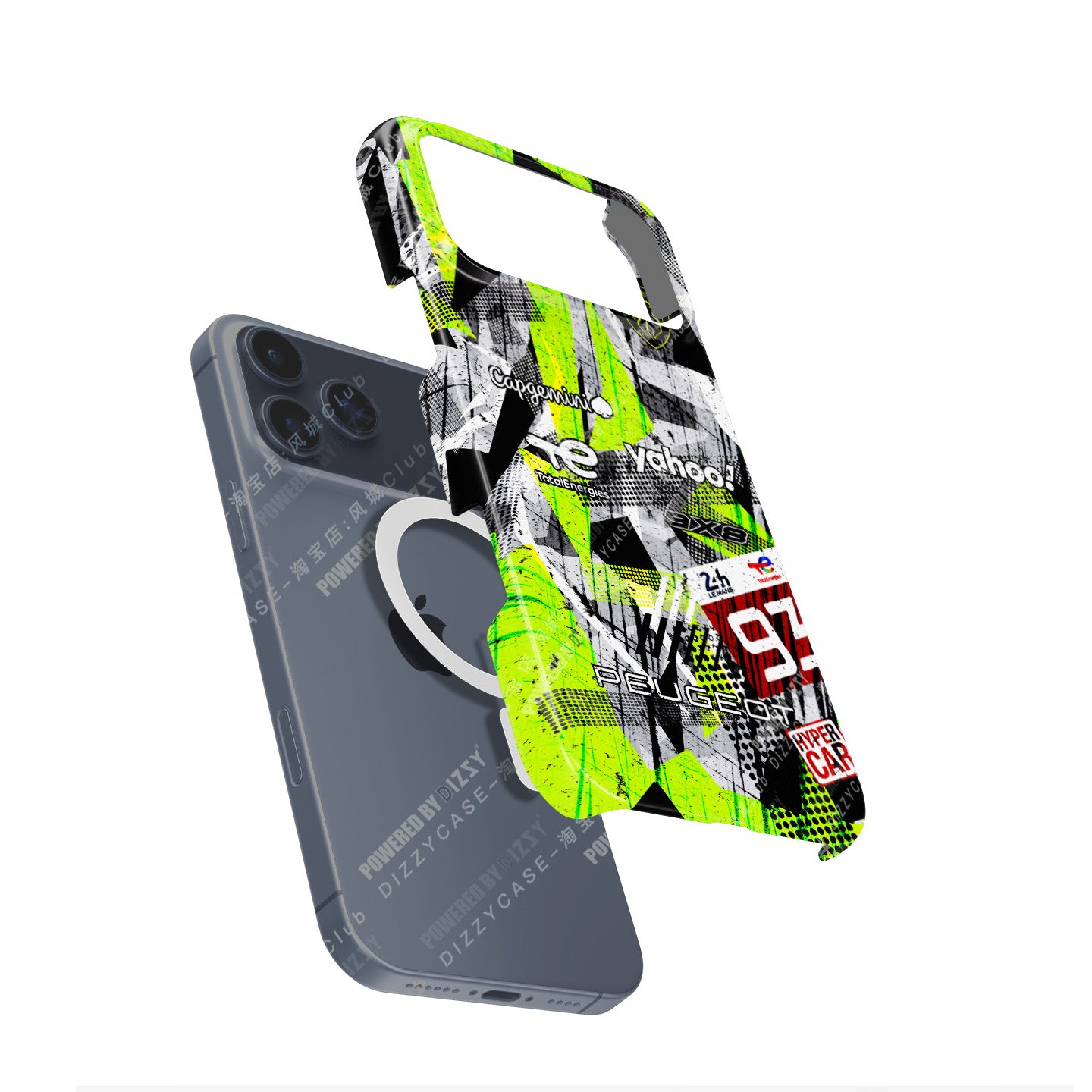 Peugeot 9X8 #93 Le Mans 2024/25 Phone Case – Race-Worn Camo Livery Edition