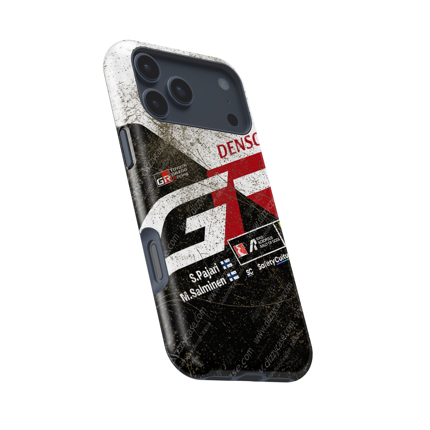 GR Yaris Rally1 "Stage Finish" Dirt Livery - iPhone Case