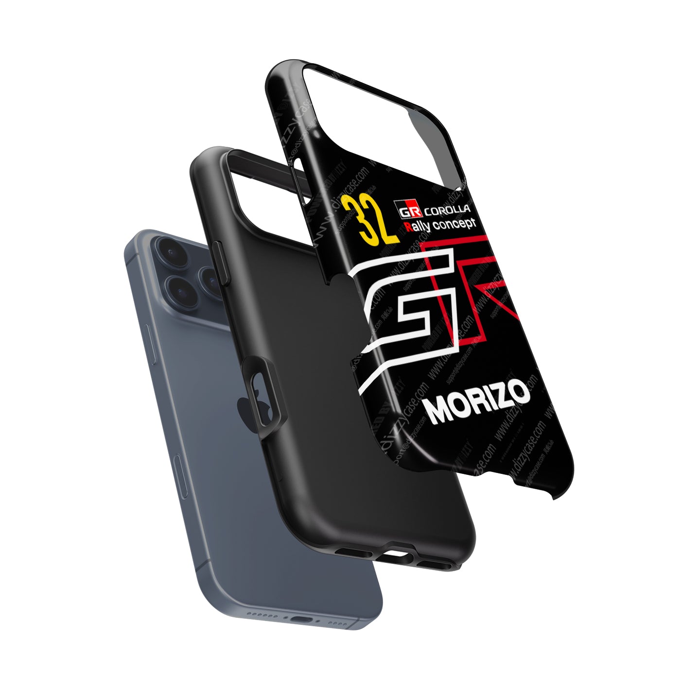 The Master Driver "Morizo" #32 Dark Test Livery - iPhone Case