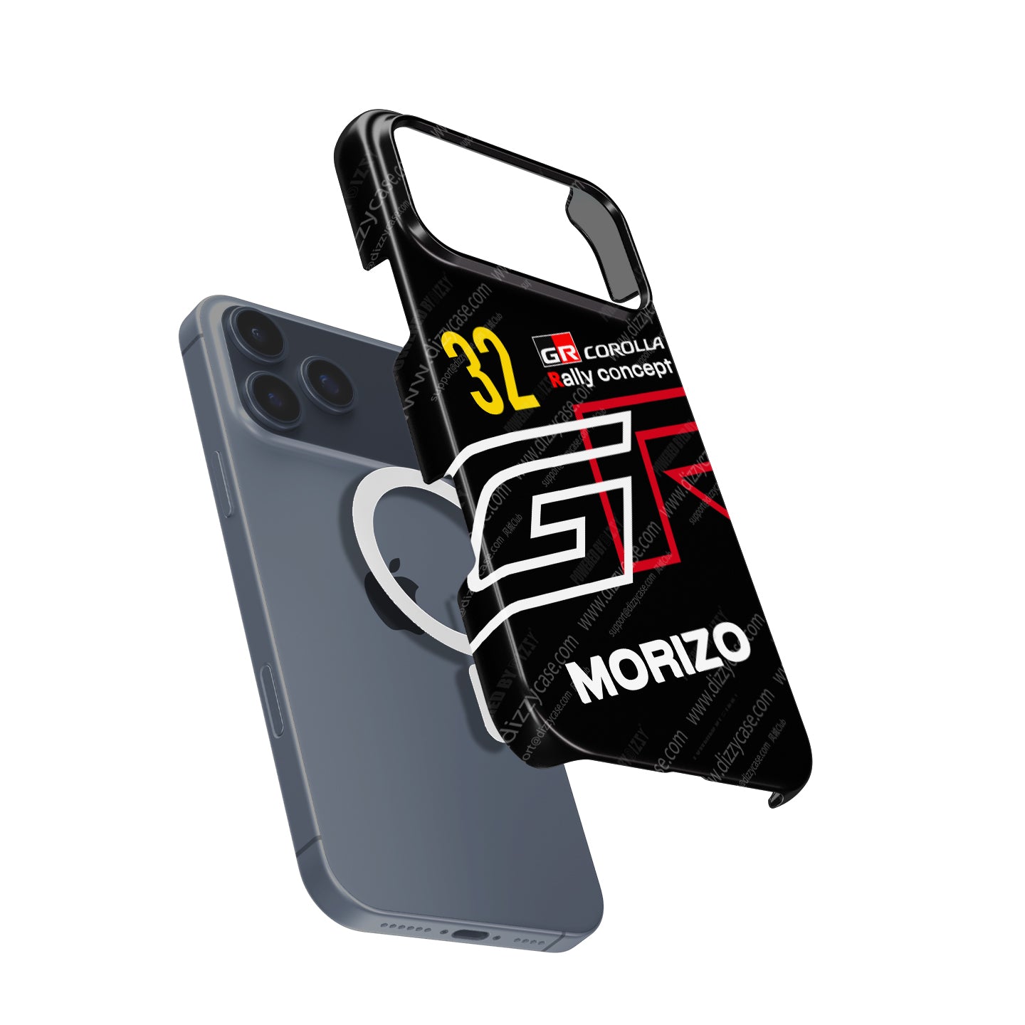 The Master Driver "Morizo" #32 Dark Test Livery - iPhone Case