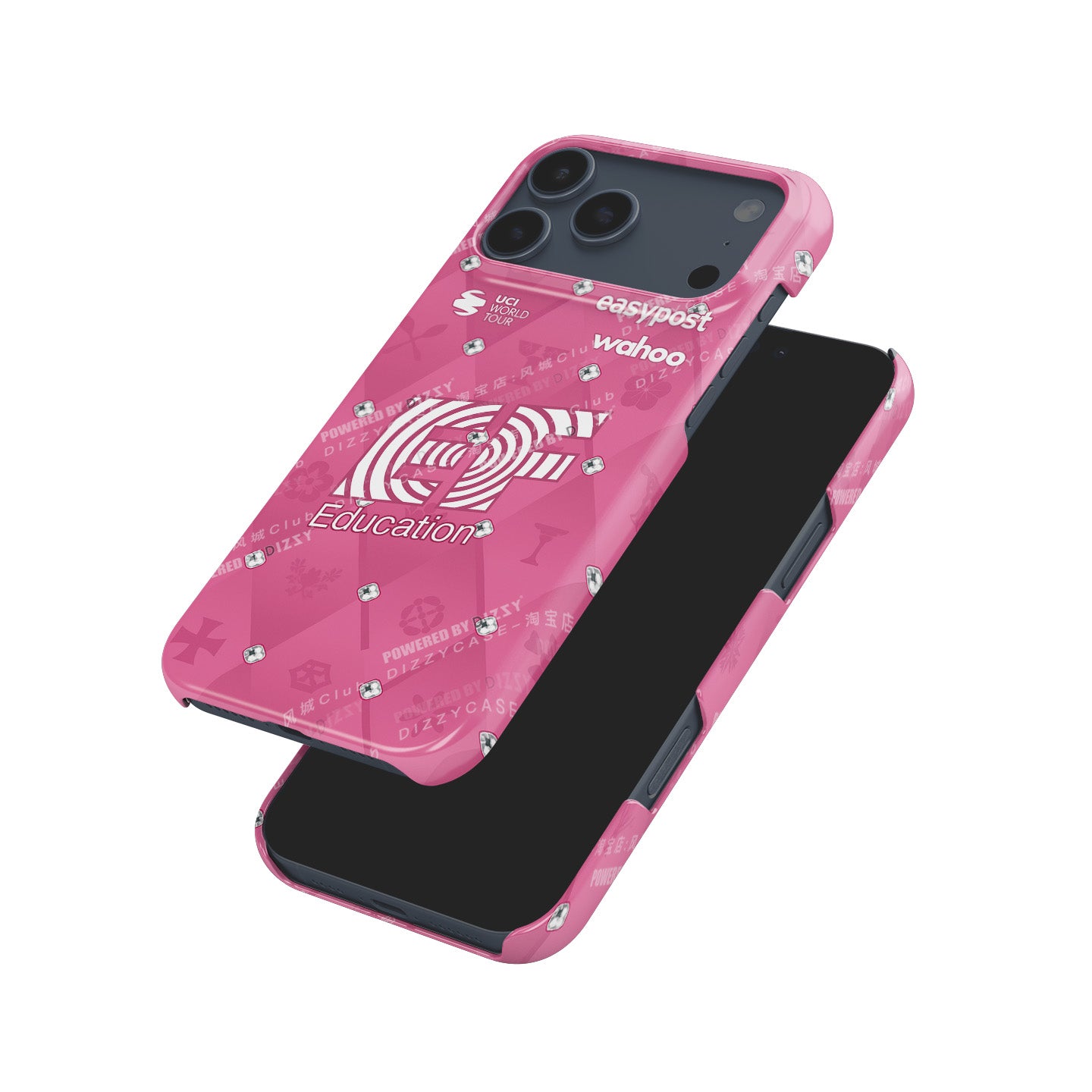 EF Education 2025 Team Jersey Phone Case – Tour de France Pink Design for iPhone