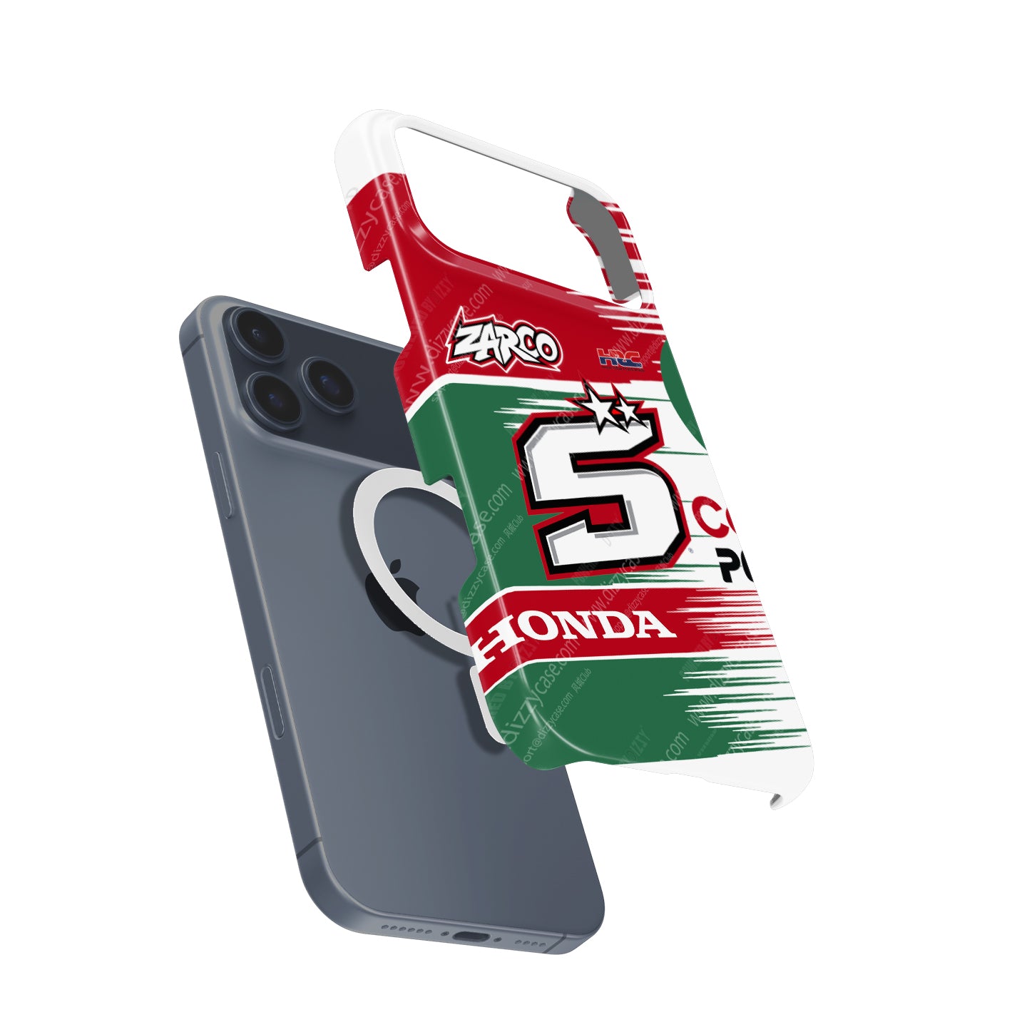 Johann Zarco #5 LCR Heritage Livery - Racing Case for iPhone