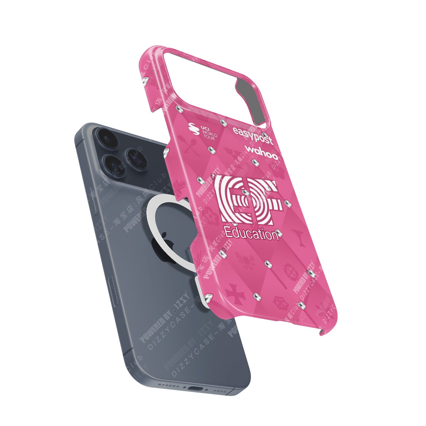 EF Education 2025 Team Jersey Phone Case – Tour de France Pink Design for iPhone
