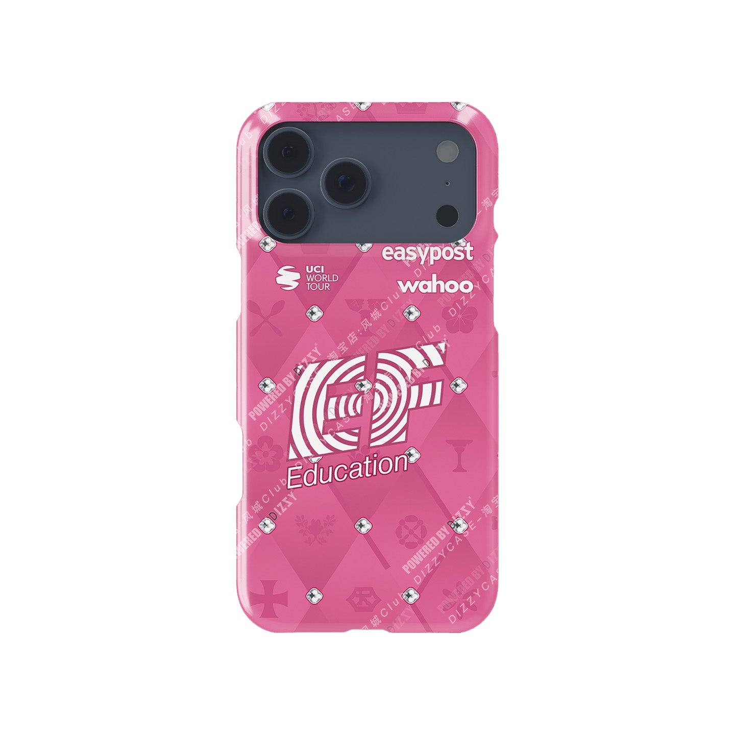 EF Education 2025 Team Jersey Phone Case – Tour de France Pink Design for iPhone