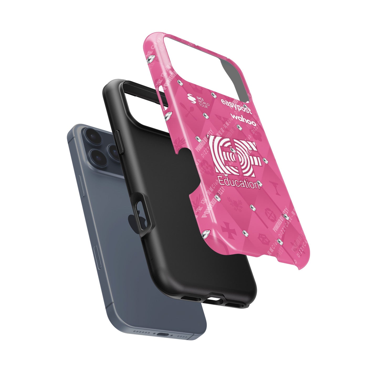 EF Education 2025 Team Jersey Phone Case – Tour de France Pink Design for iPhone