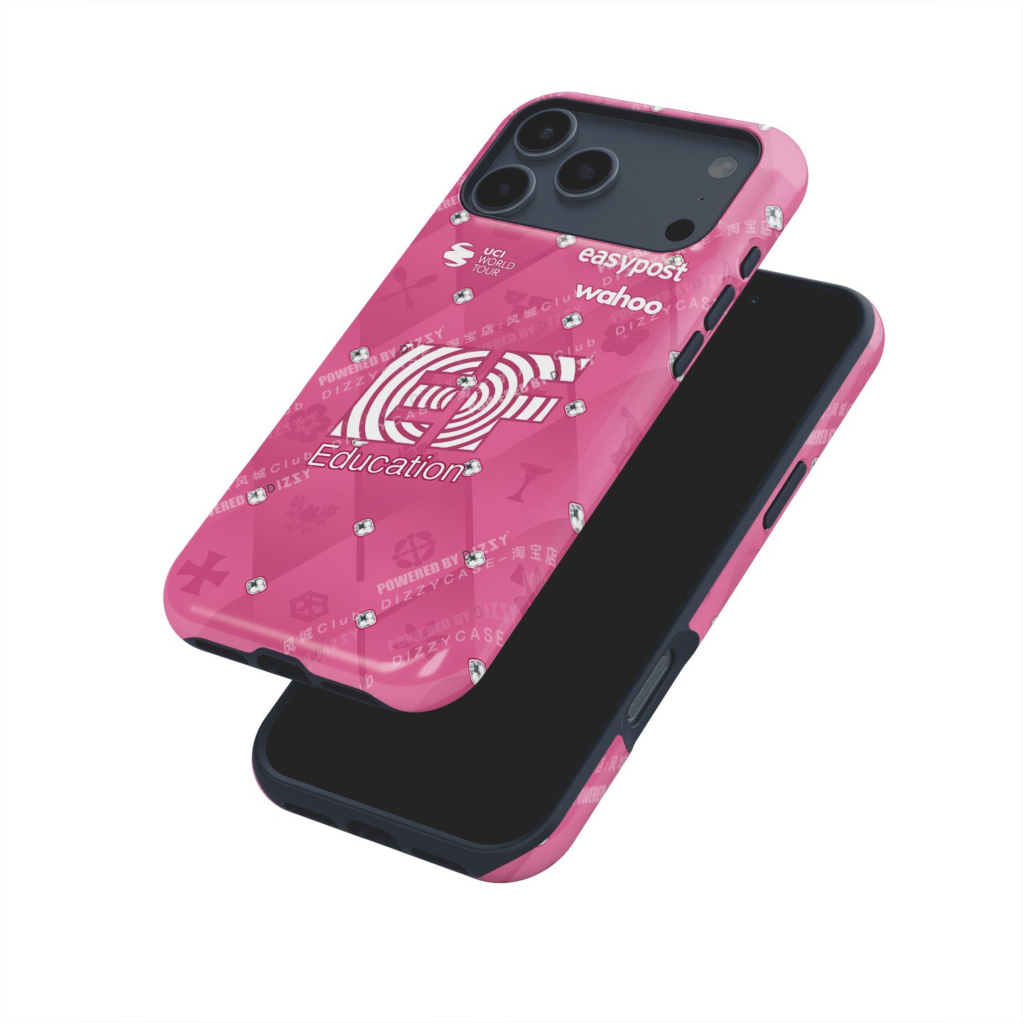 EF Education 2025 Team Jersey Phone Case – Tour de France Pink Design for iPhone