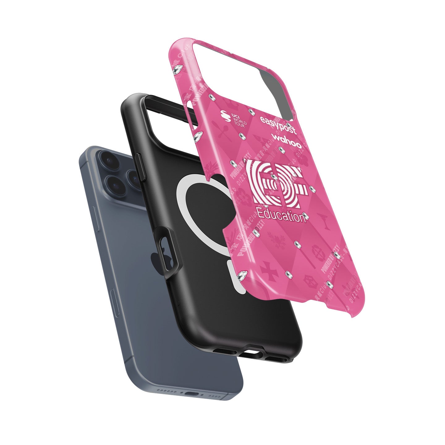 EF Education 2025 Team Jersey Phone Case – Tour de France Pink Design for iPhone