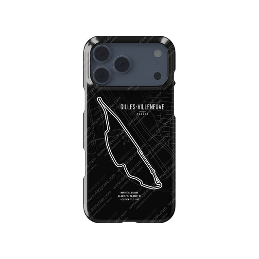 Gilles Villeneuve Montreal iPhone Case – Sleek Snap Design | DIZZY CASE
