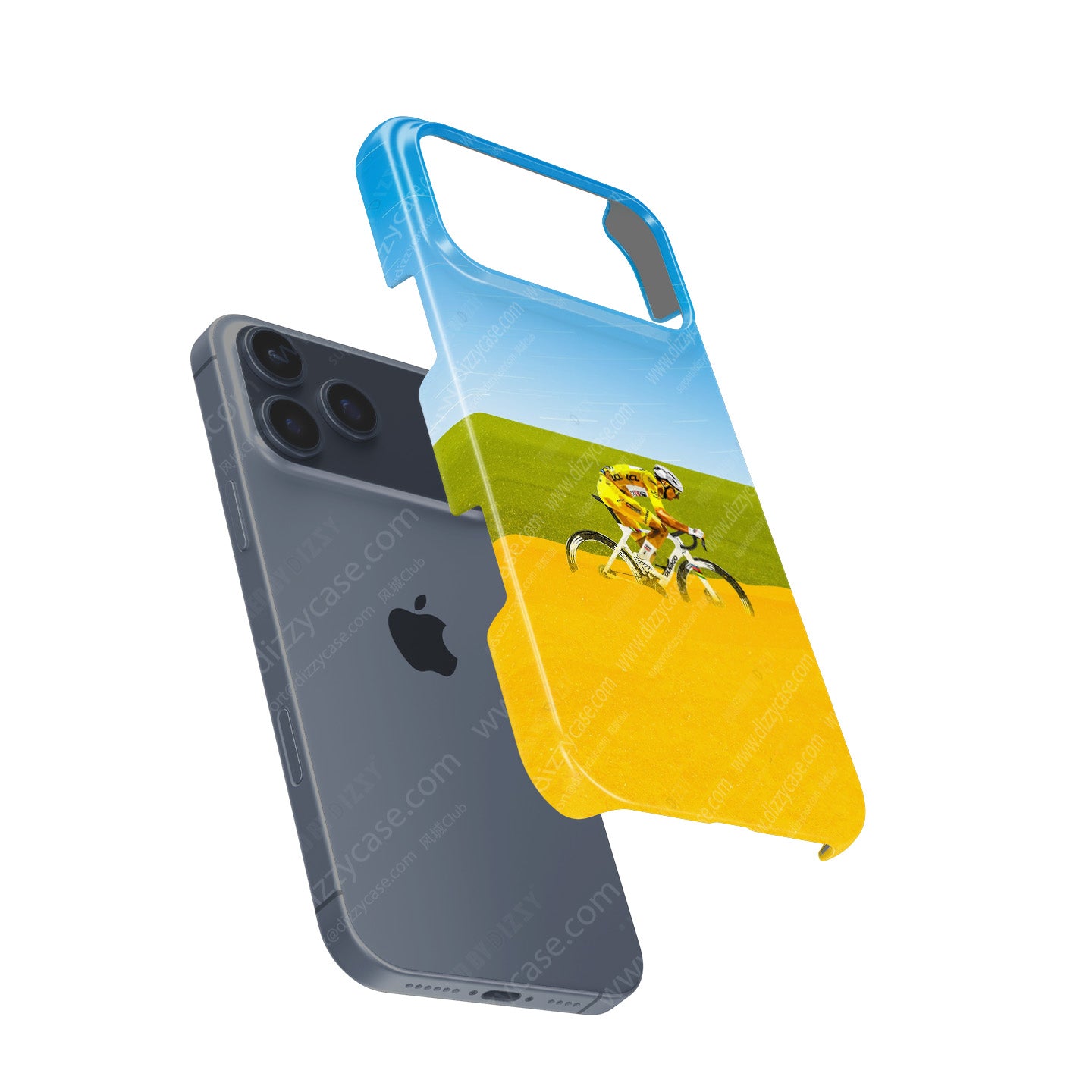 Tadej Pogačar “Solo in Yellow” Phone Case – Tour de France 2025 Edition for iPhone