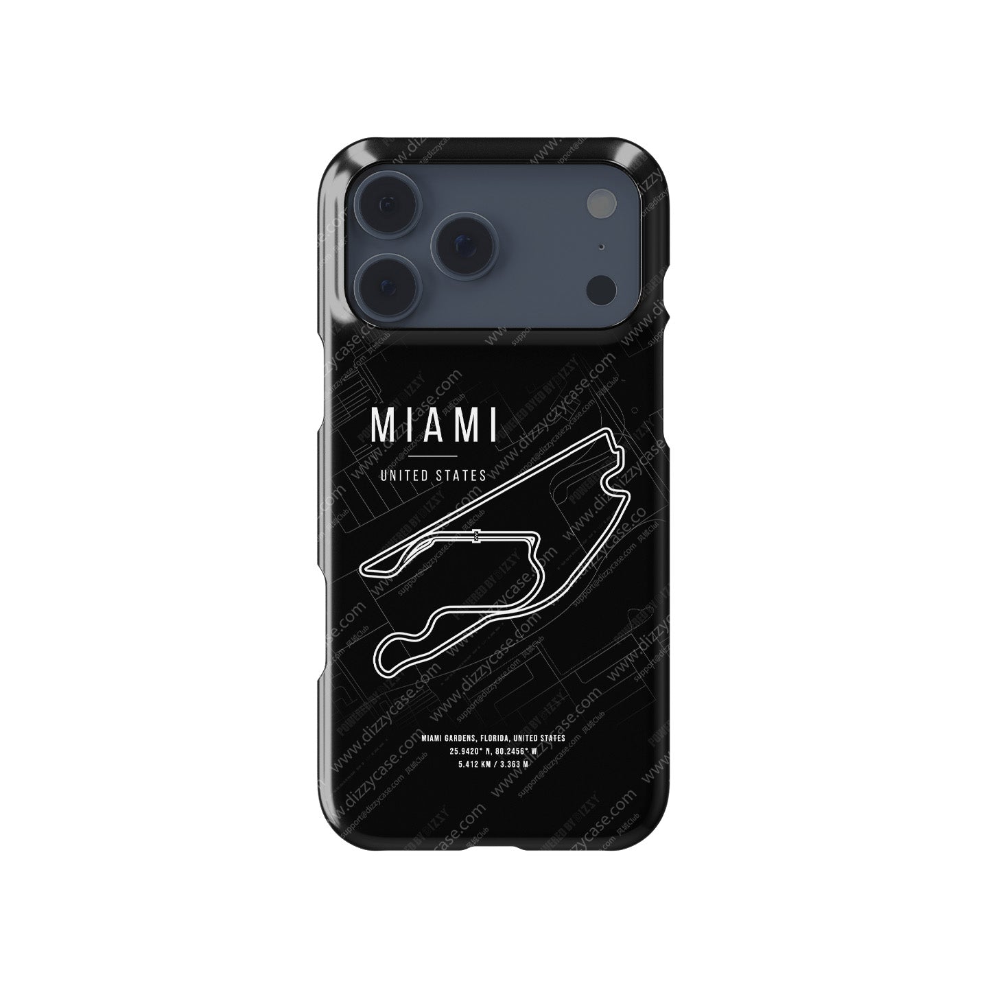 Miami F1 Track Grand Prix - iPhone Case | DIZZY CASE