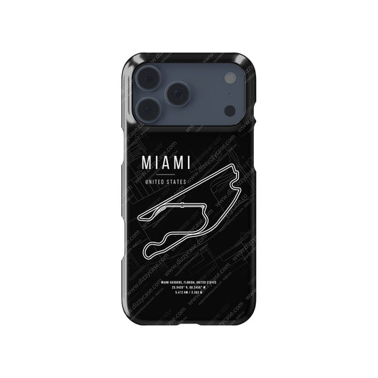 Miami F1 Track Grand Prix - iPhone Case | DIZZY CASE