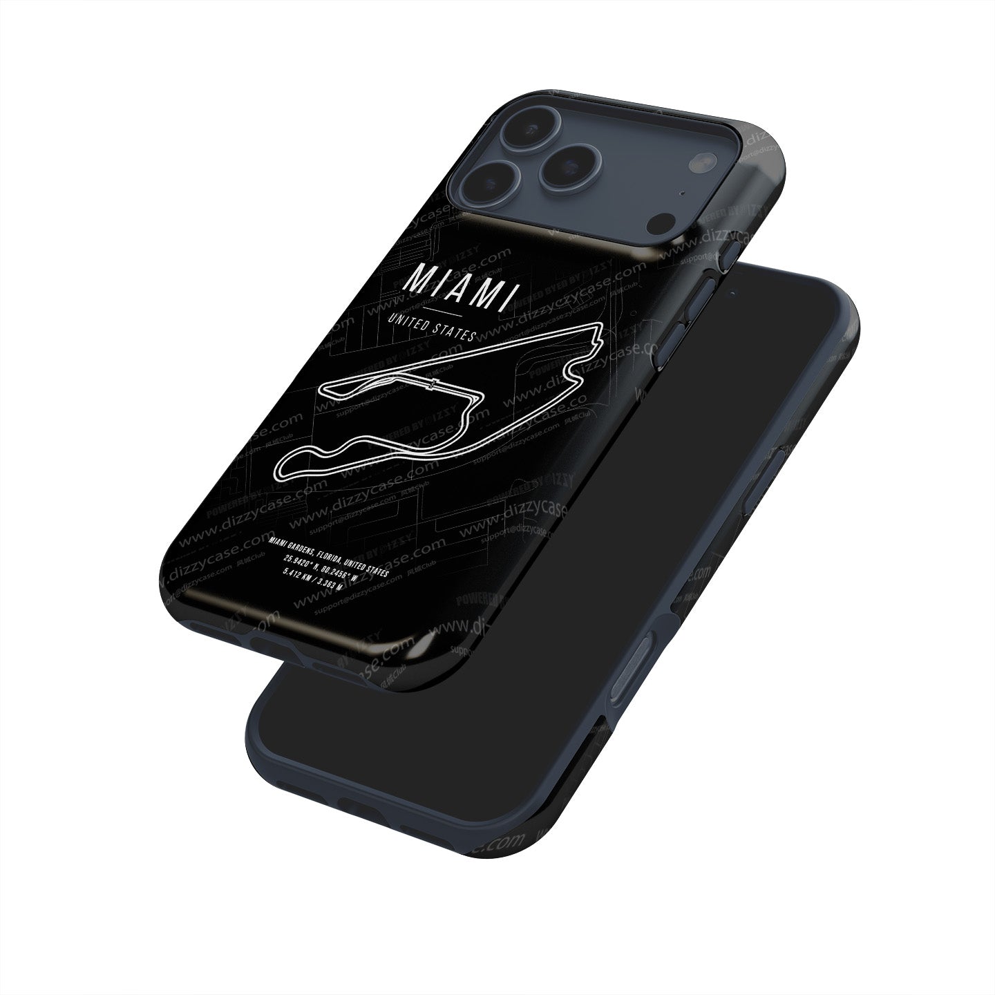 Miami F1 Track Grand Prix - iPhone Case | DIZZY CASE