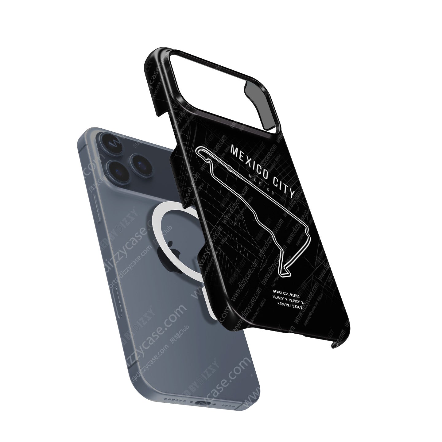 Mexico City F1 Track Map Grand Prix - iPhone Case | DIZZY CASE