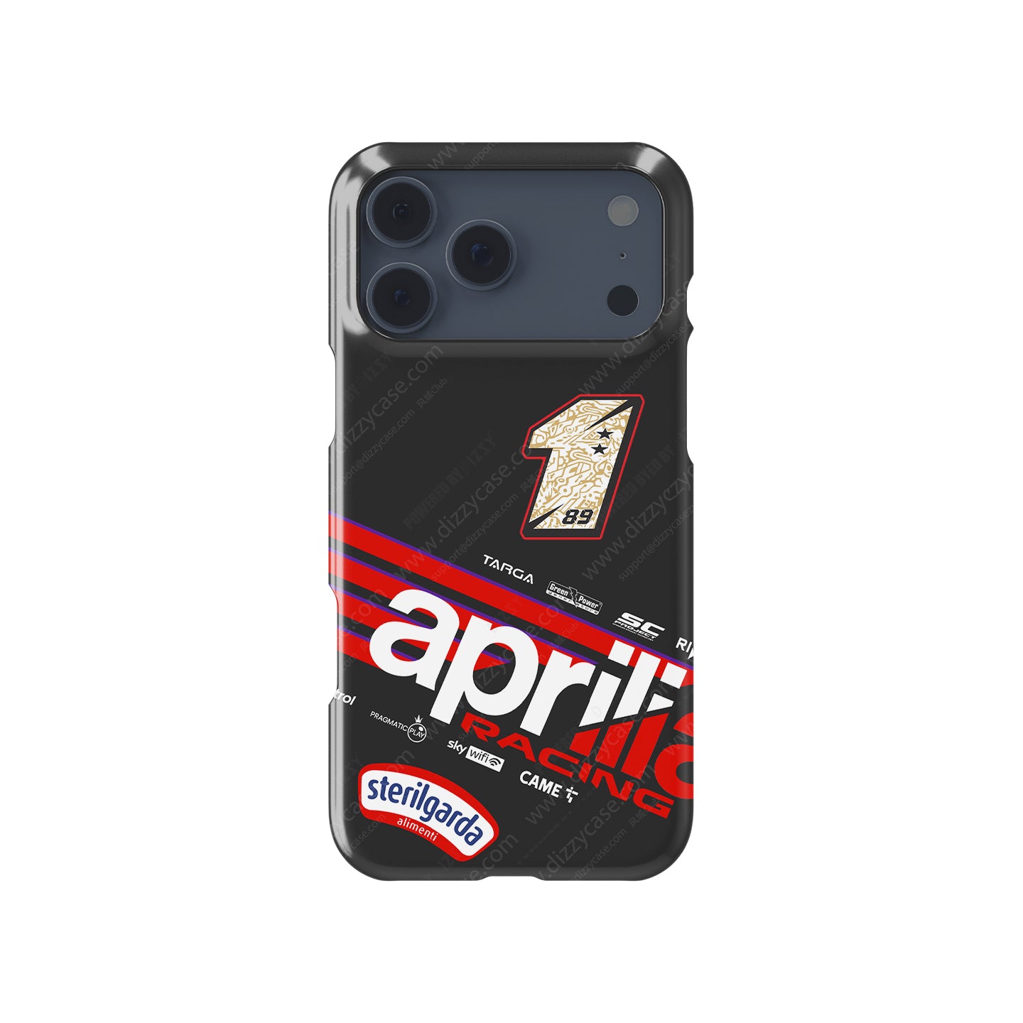 Jorge Martín MotoGP 2025 Aprilia Phone Case – Bold #1 Livery Design for iPhone | DIZZY CASE
