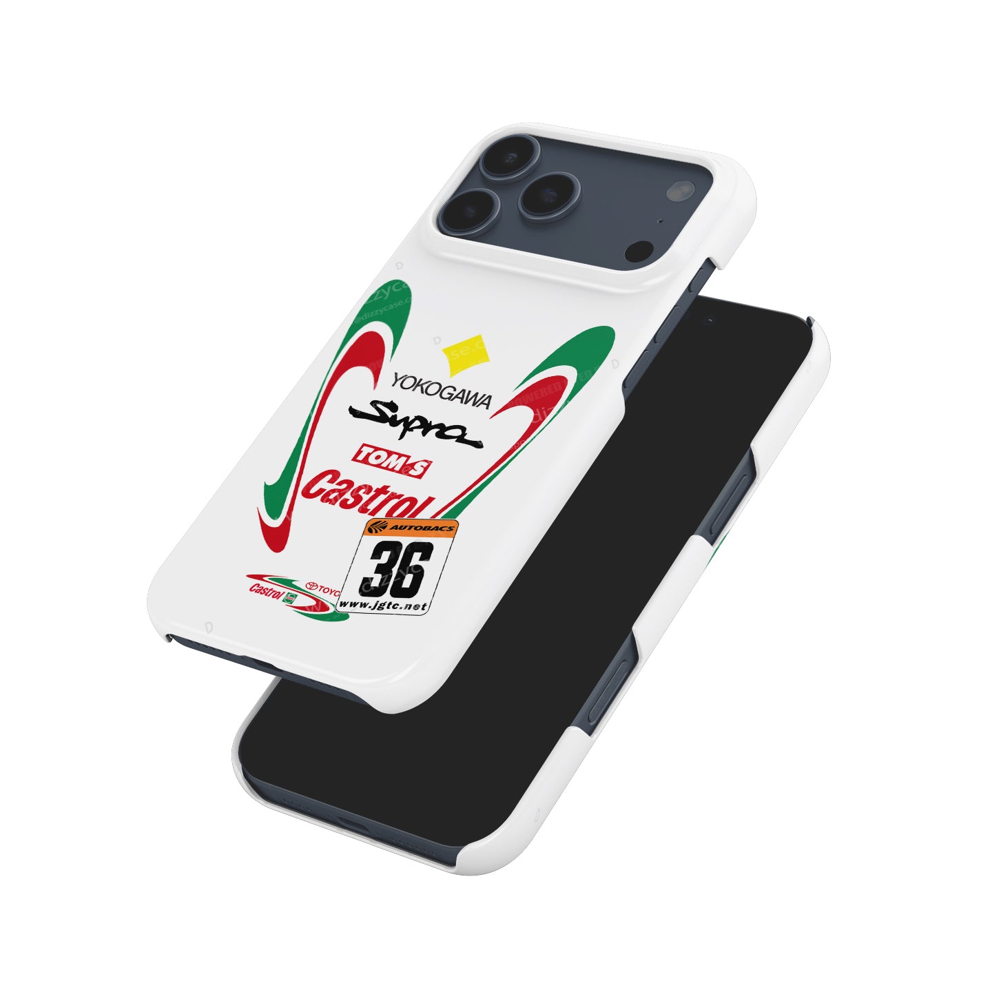 TOYOTA CASTROL Tom's SUPRA '97 #36 JGTC Livery Coques et coques pour téléphone | DIZZY - Pour iPhone et Samsung
