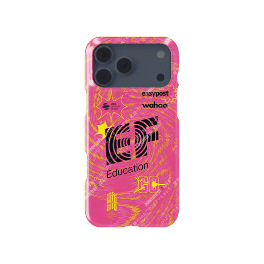 EF Education 2024 Team Jersey Phone Case – Wild Style Edition (Pink Swirl)