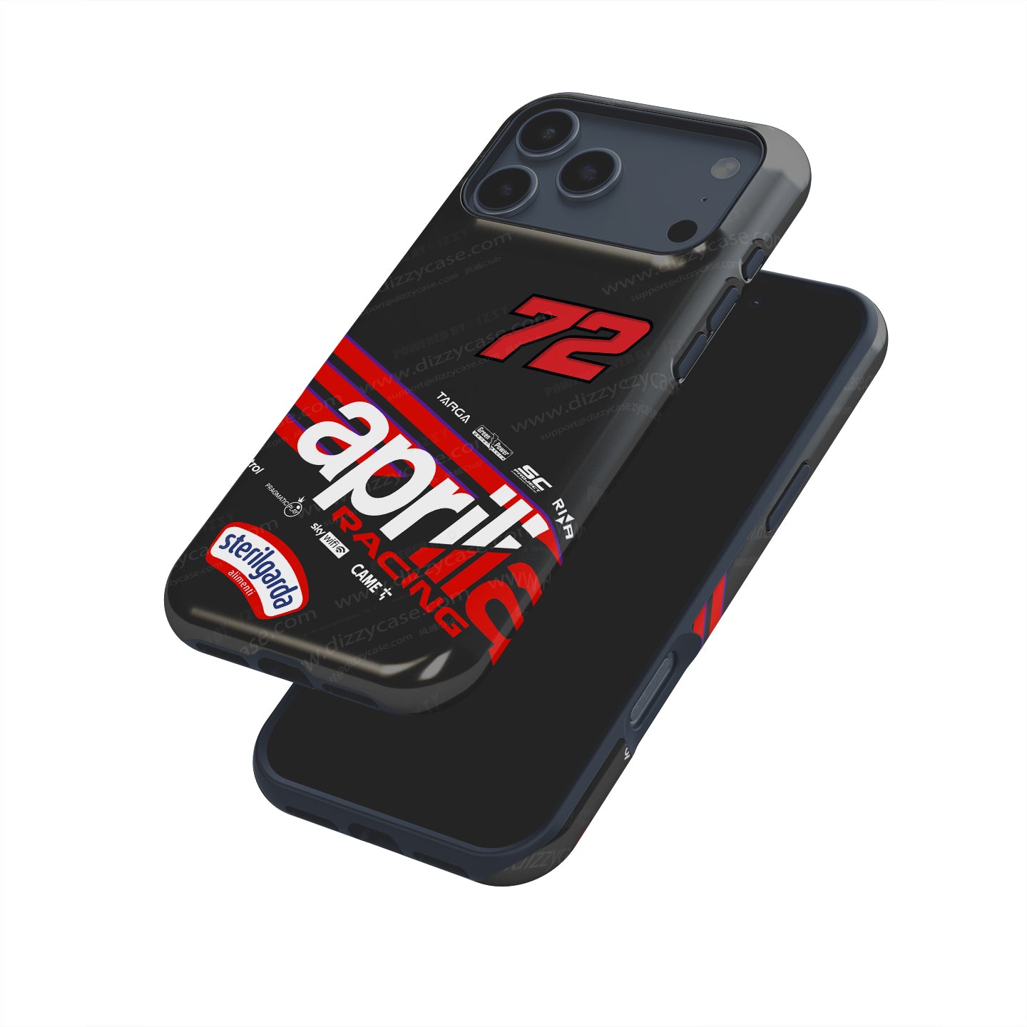 まさまさ　kondo Racing スマホケース Marco Bezzecchi MotoGP 2025 Phone Case – Aprilia Design – DIZZY CASE