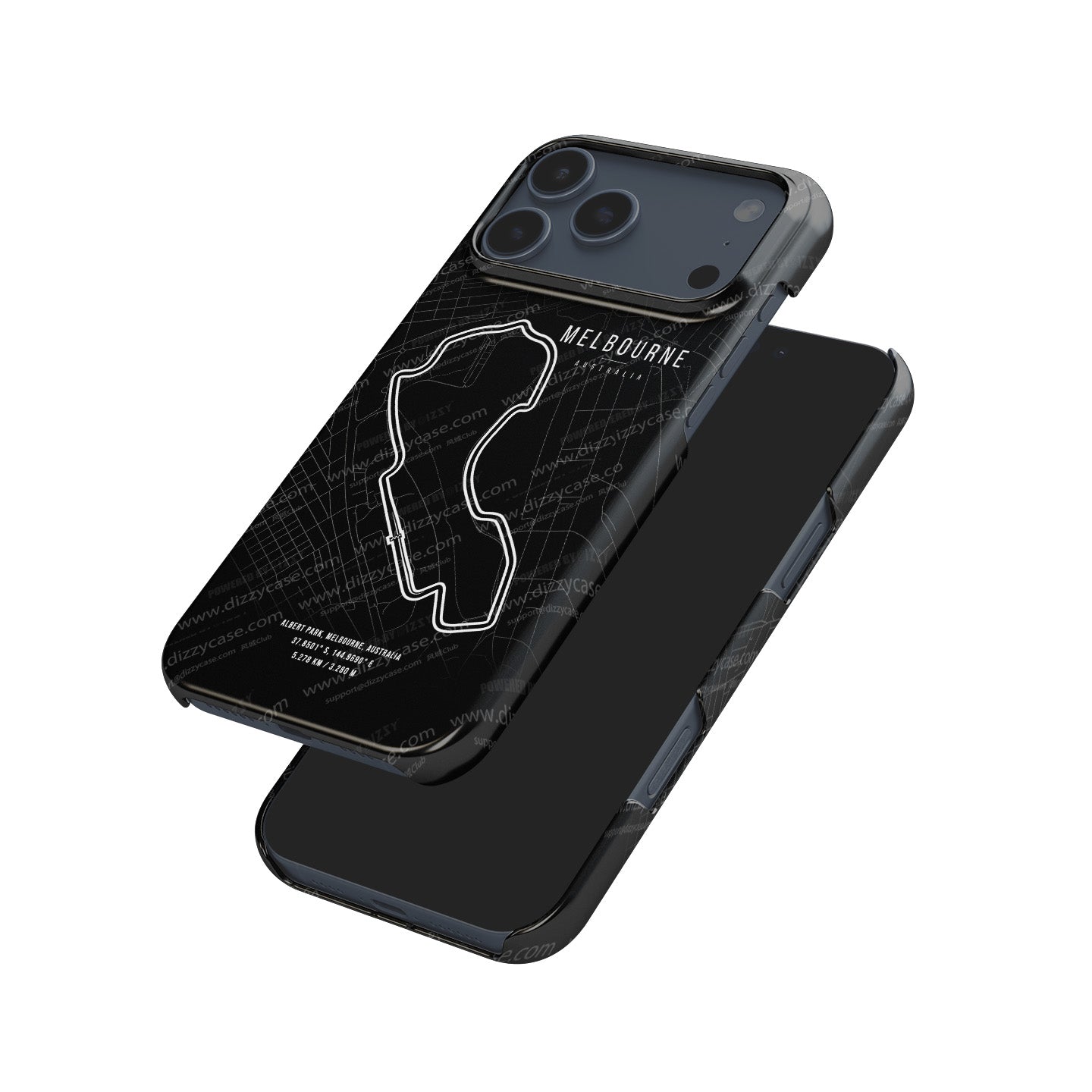 Melbourne F1 Track Map Grand Prix - iPhone Case | DIZZY CASE