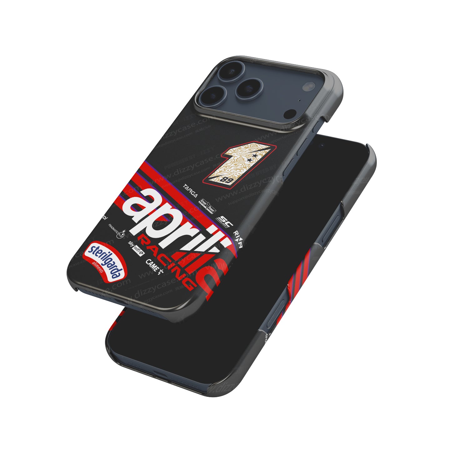 Jorge Martín MotoGP 2025 Aprilia Phone Case – Bold #1 Livery Design for iPhone | DIZZY CASE