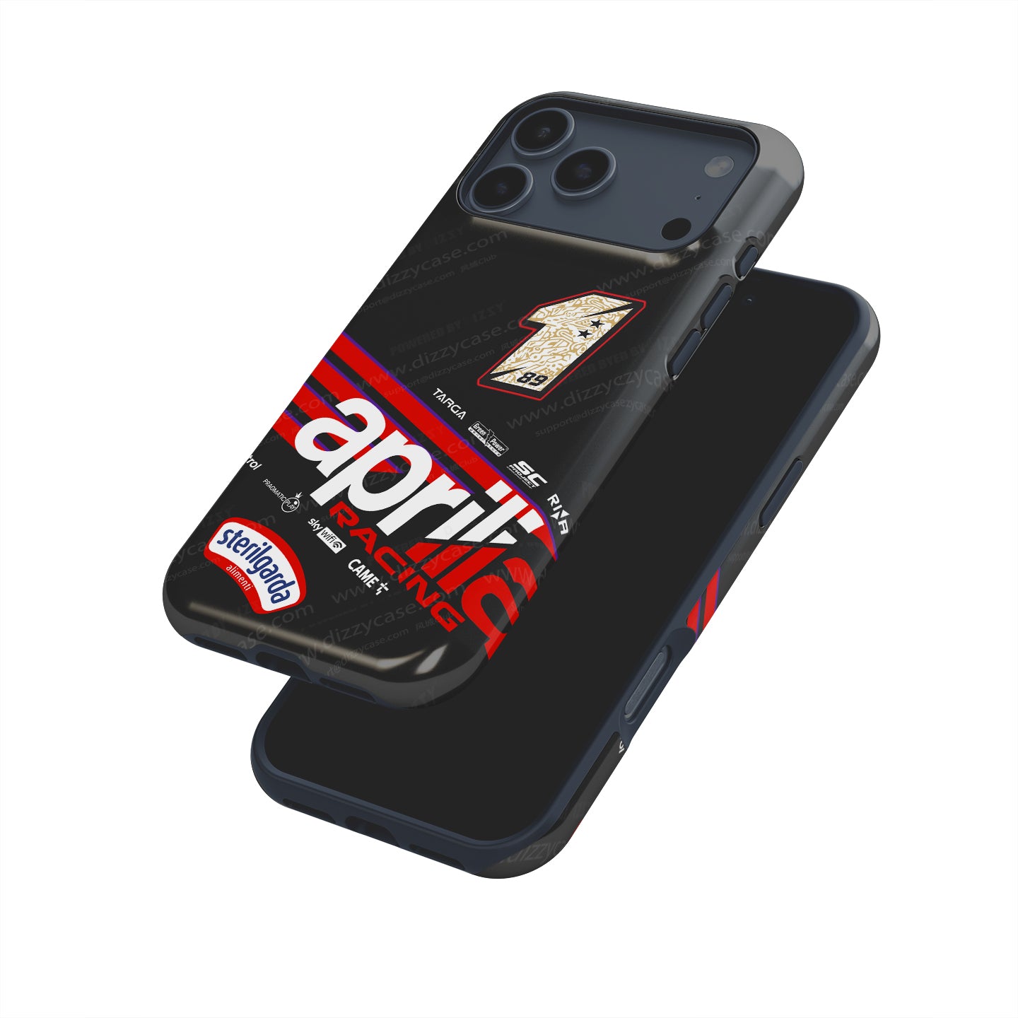 Jorge Martín MotoGP 2025 Aprilia Phone Case – Bold #1 Livery Design for iPhone | DIZZY CASE
