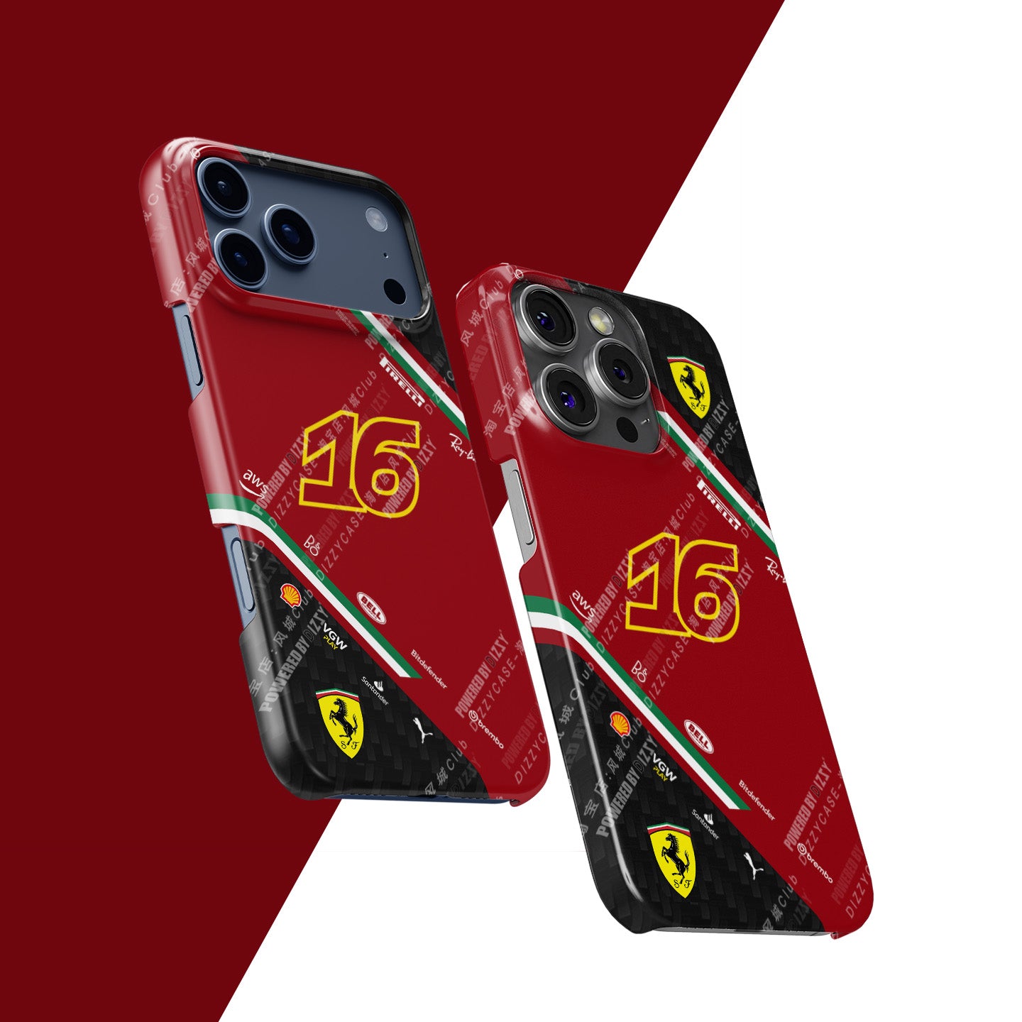 Charles Leclerc CL16 2025 F1 Phone Case