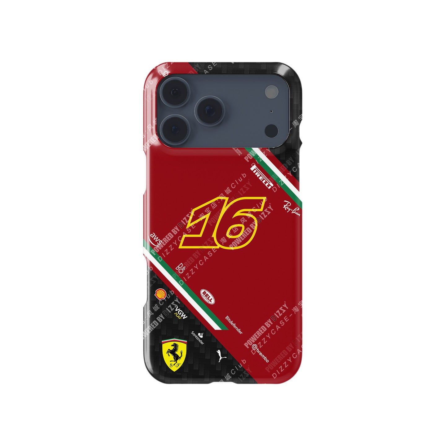 Charles Leclerc CL16 2025 F1 Phone Case