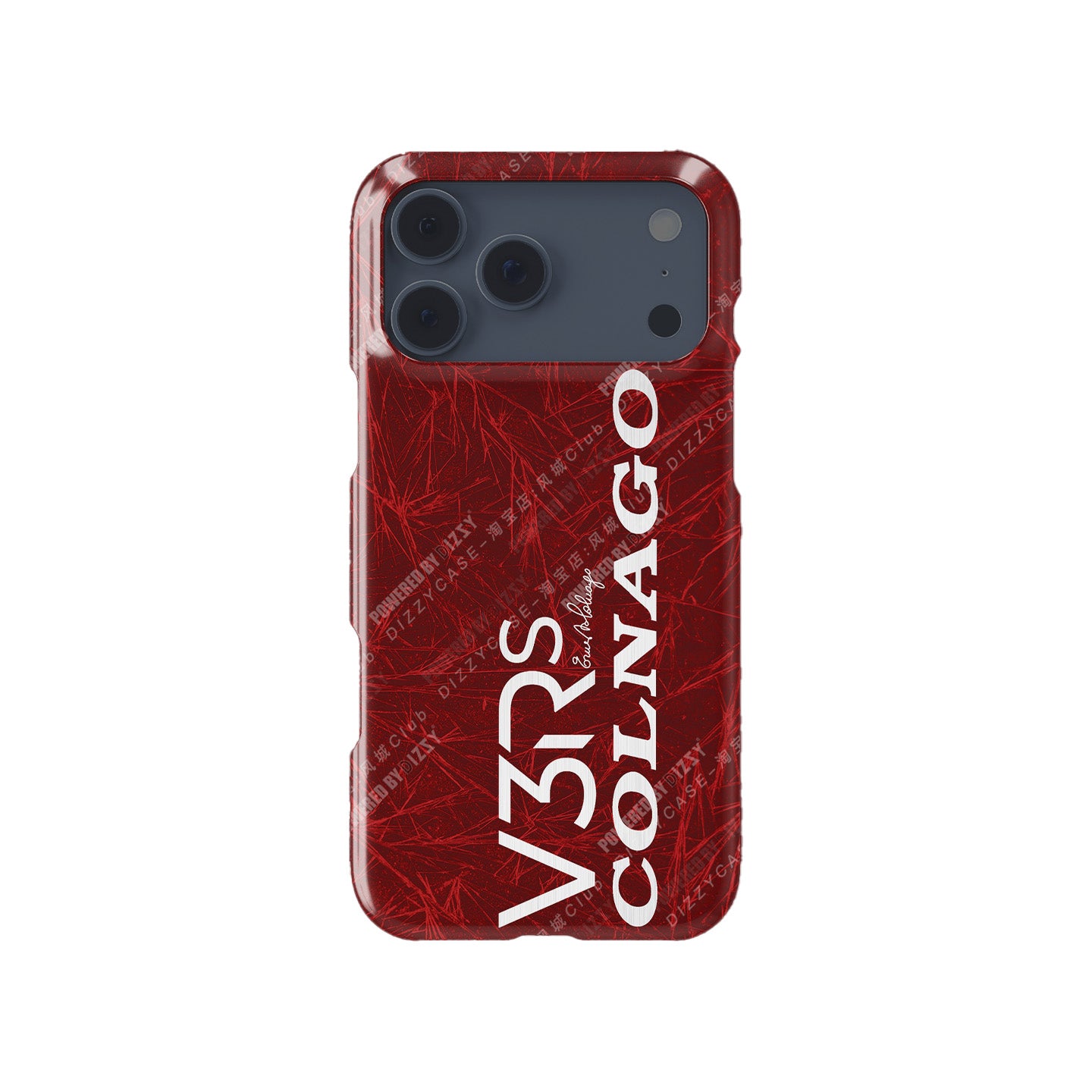 Colnago V3RS Disc Frozen Red Livery Phone Case by DIZZY | DIZZY CASE