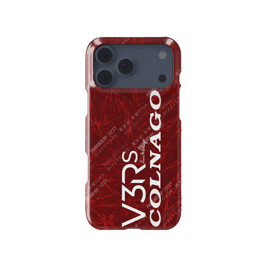 Colnago V3RS Disc Frozen Red Livery Phone Case by DIZZY