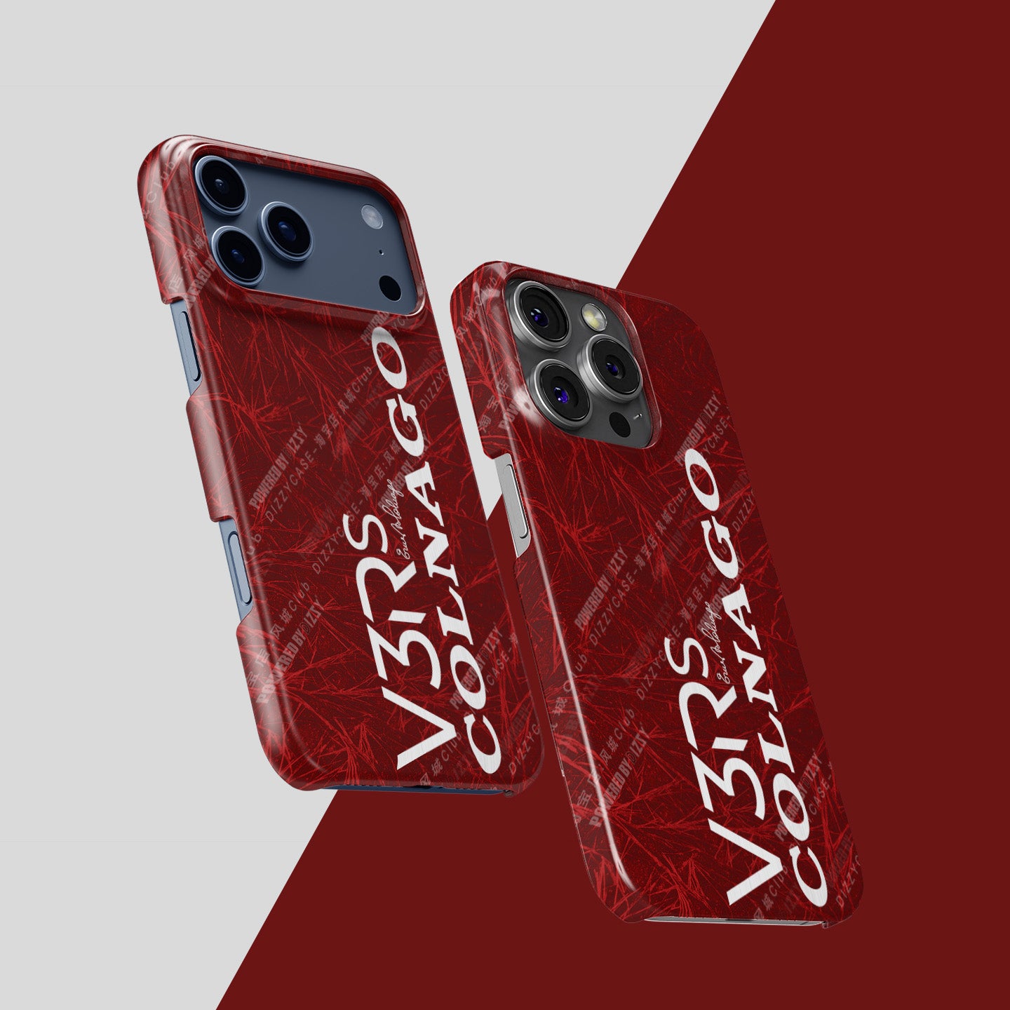 Colnago V3RS Disc Frozen Red Livery Phone Case by DIZZY | DIZZY CASE