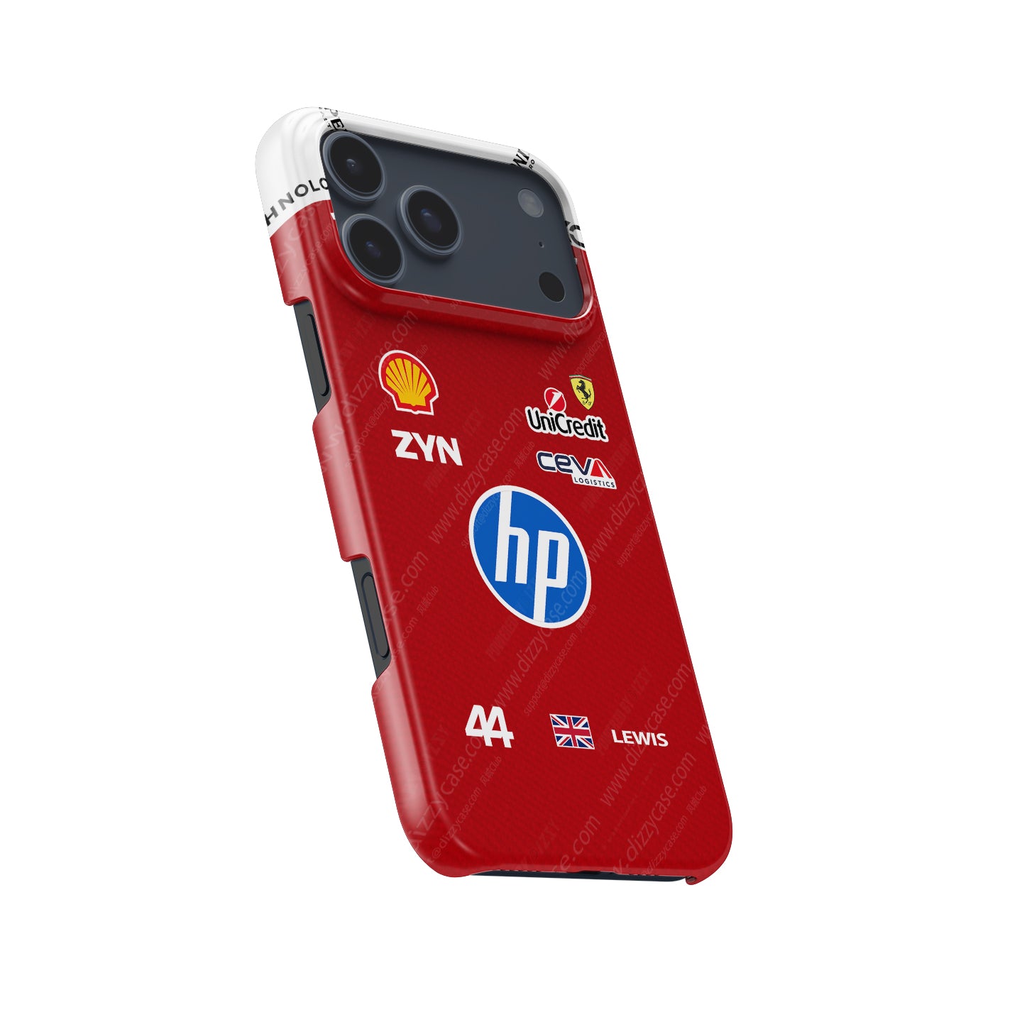 Lewis Hamilton 2026 Ferrari Race Suit Livery - iPhone Case