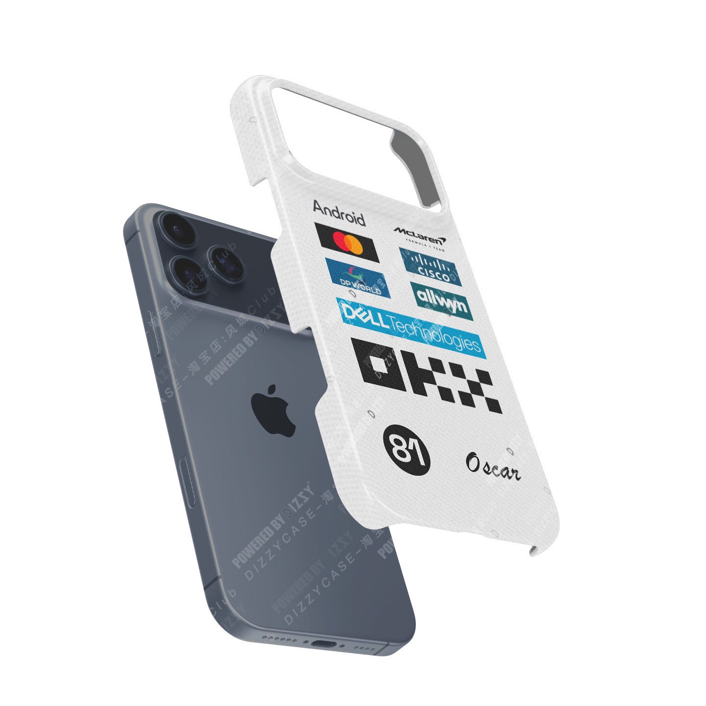 Oscar Piastri 2025 Monaco GP Phone Case – McLaren White Race Suit Edition (For iPhone) | DIZZY CASE